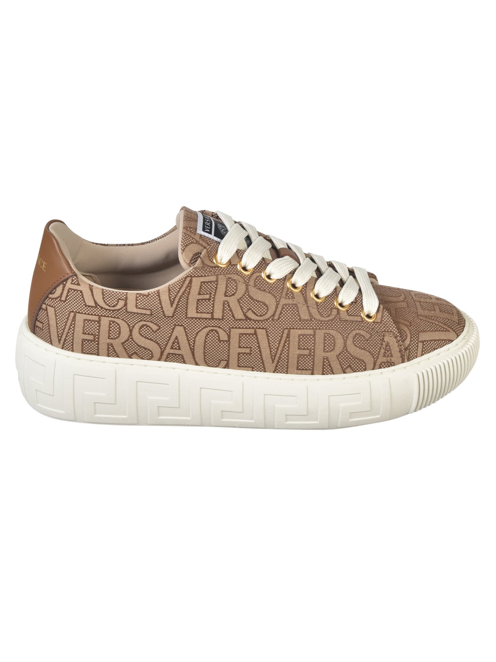 Versace Logo All-over Sneakers