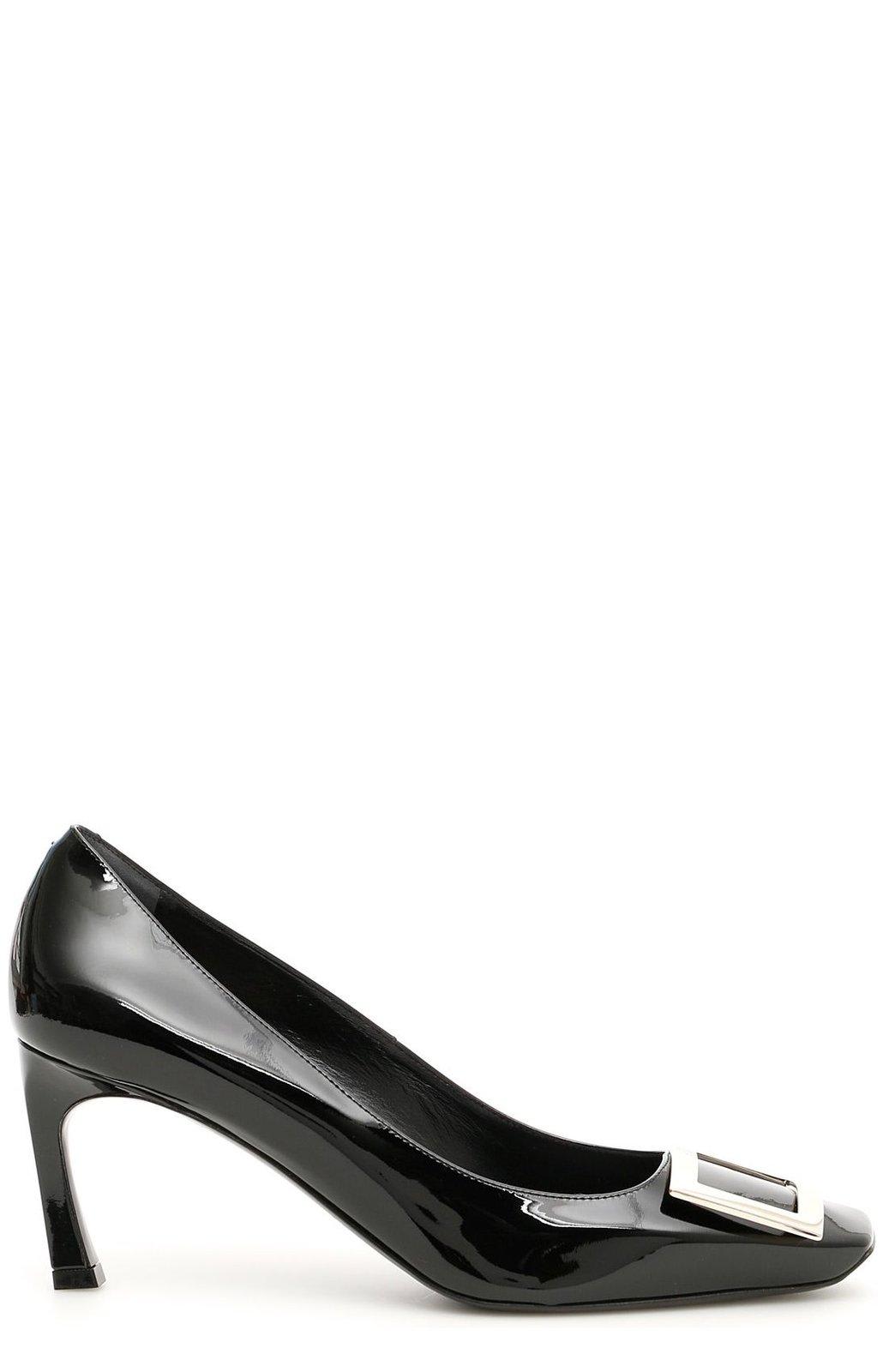 Shop Roger Vivier Trompette Buckle Pumps