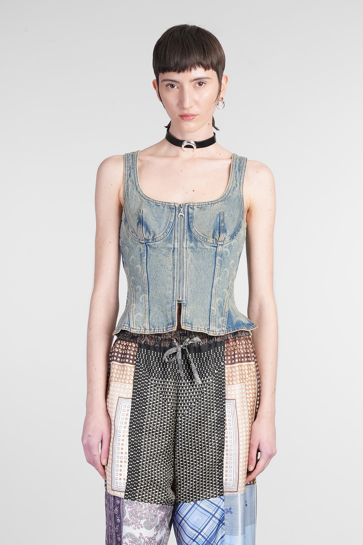 Topwear In Blue Denim