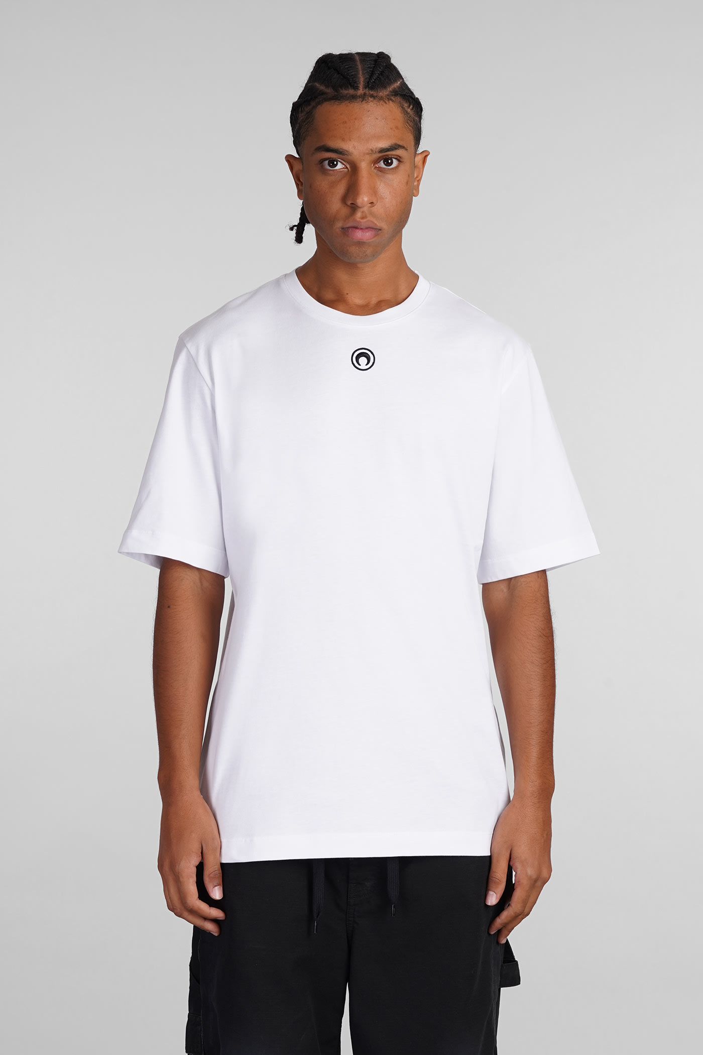 T-shirt In White Cotton