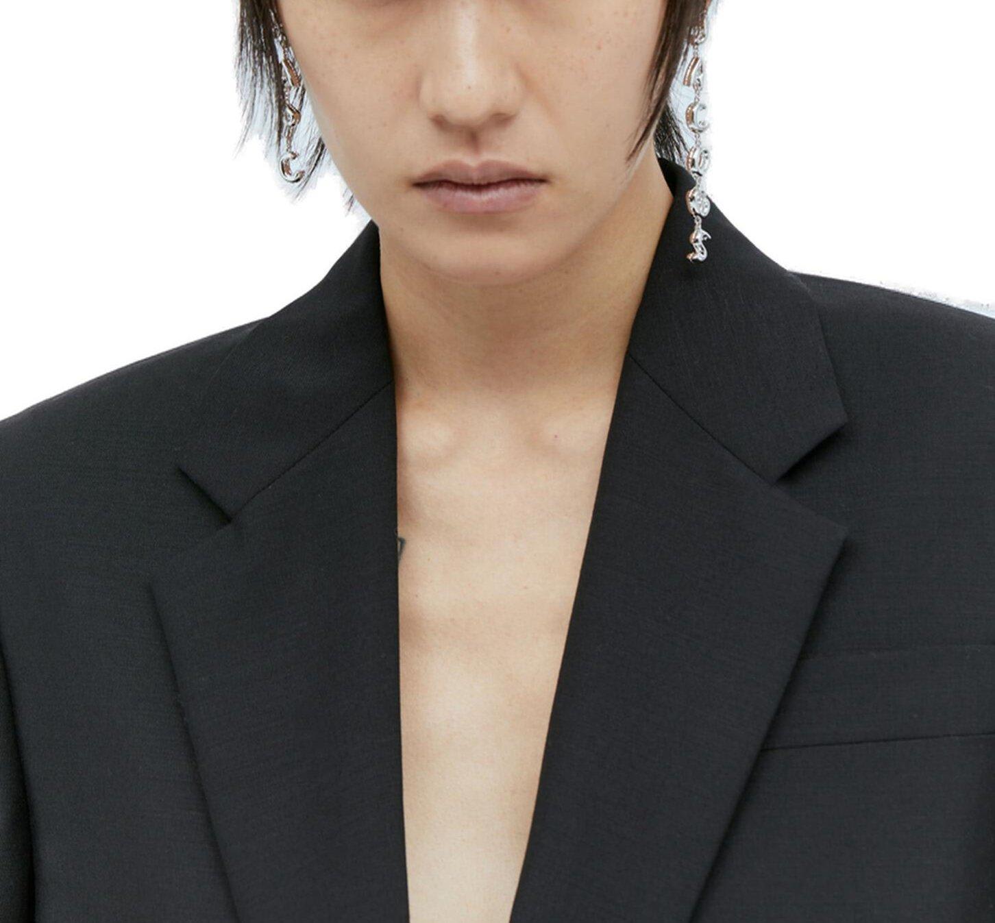 Shop Marc Jacobs Balloon Earrings In Silver