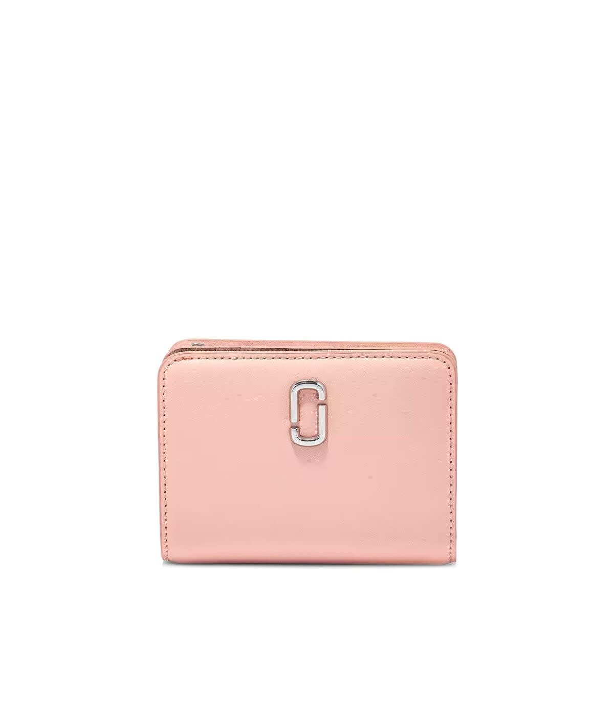 Marc Jacobs The J Marc Mini Compact Pink Wallet
