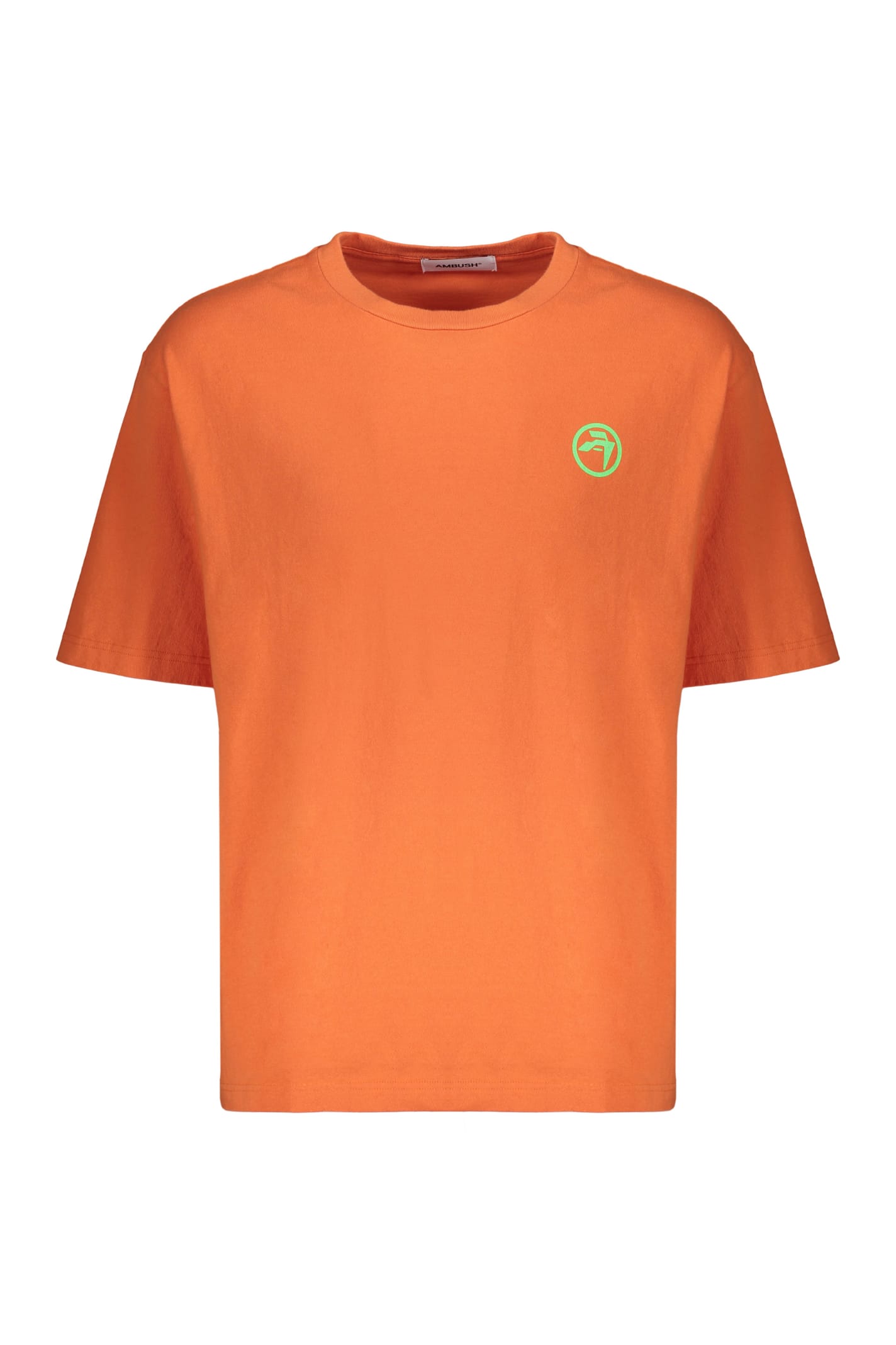 Ambush Cotton T-shirt In Orange