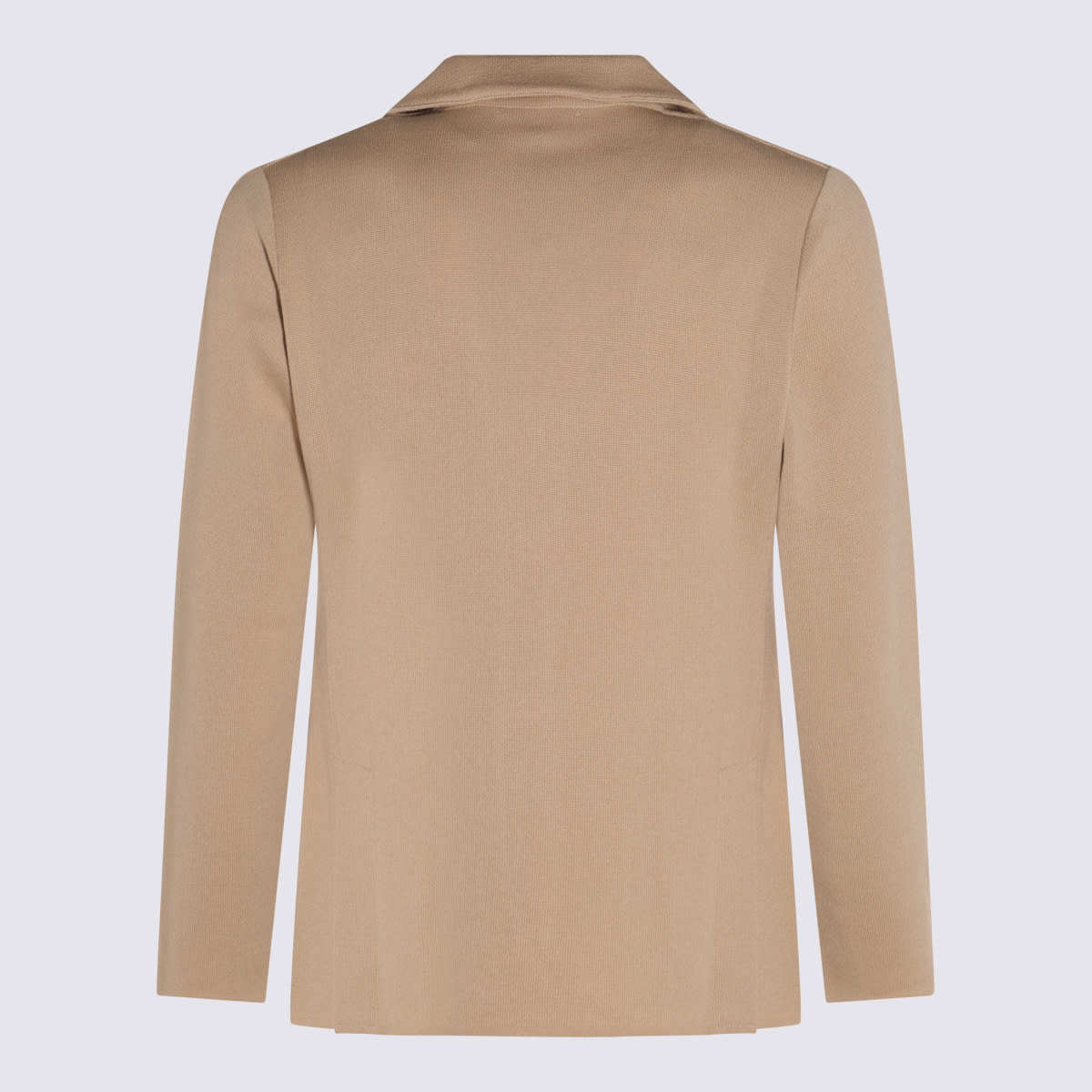 Lardini Lapel Button Front Textured Pockets Suit In Nude