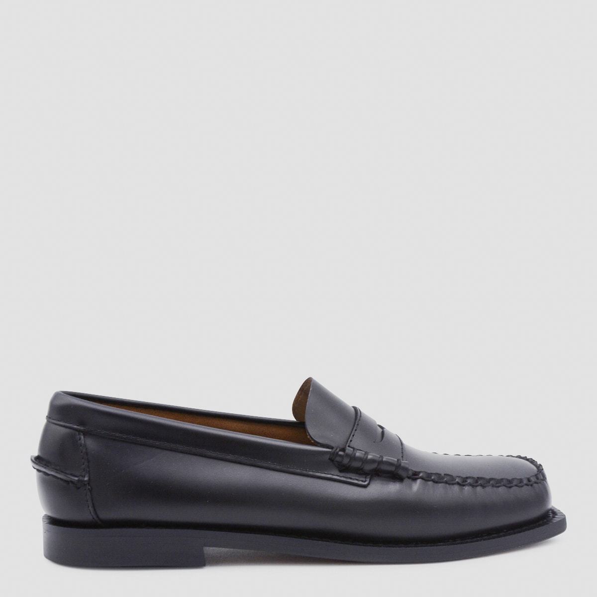 Sebago Flat Shoes Blacks And Greys In Black