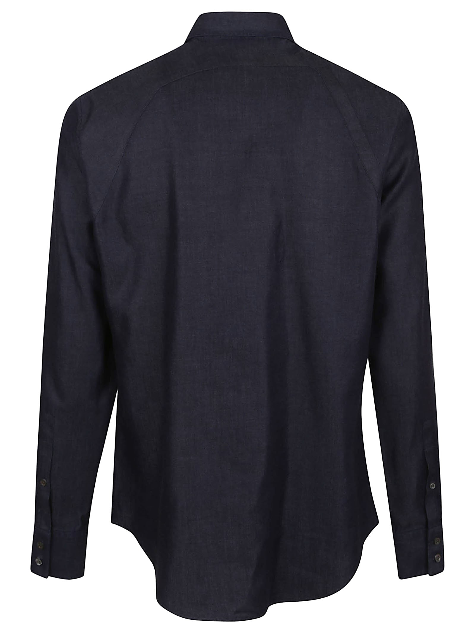 Alexander Mcqueen Harness Shirt With T Buckle In Blue