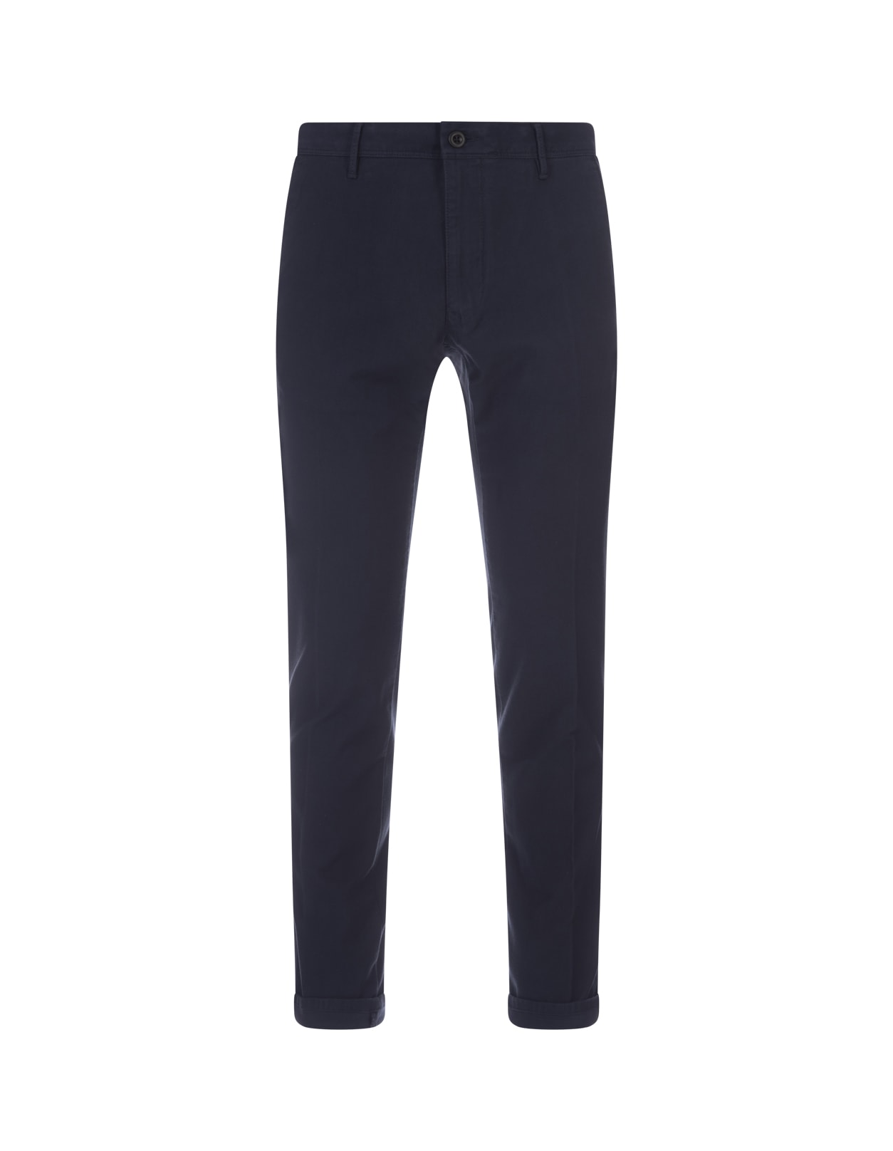 Blue Slim Fit Trousers