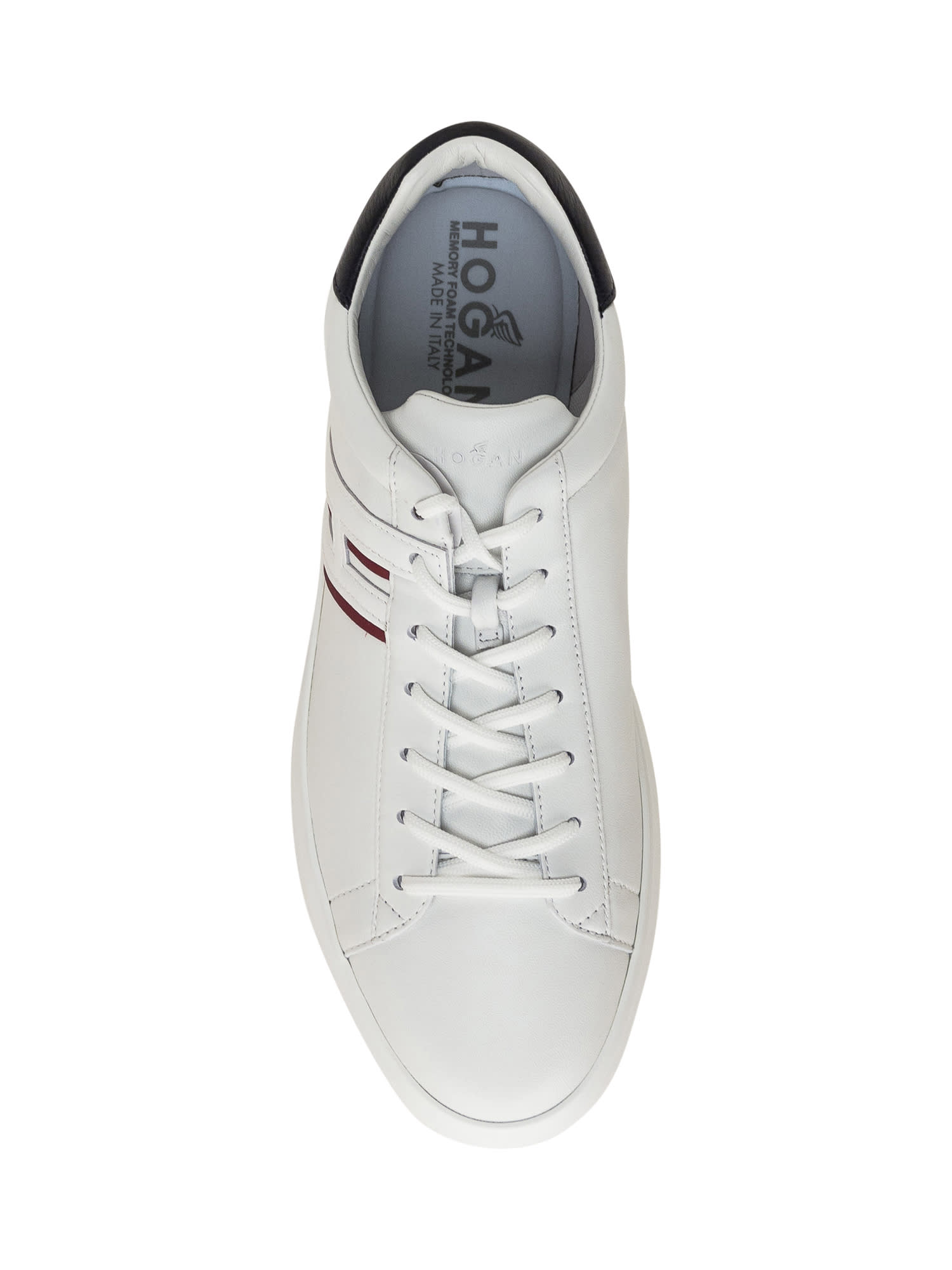 Shop Hogan H580 Sneaker In Bianco-mosto