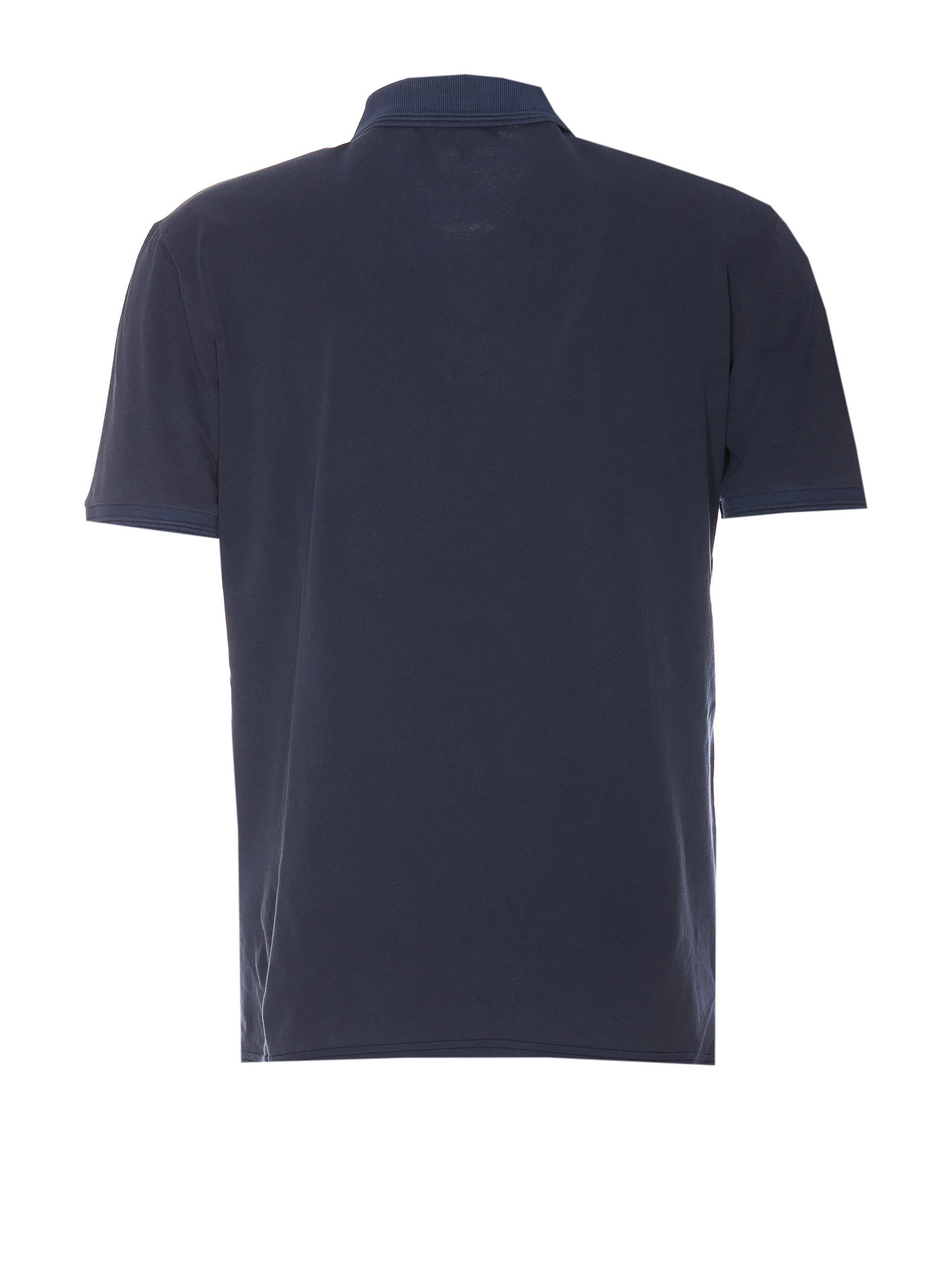 Shop Woolrich Polo T-shirt In Melton Blue