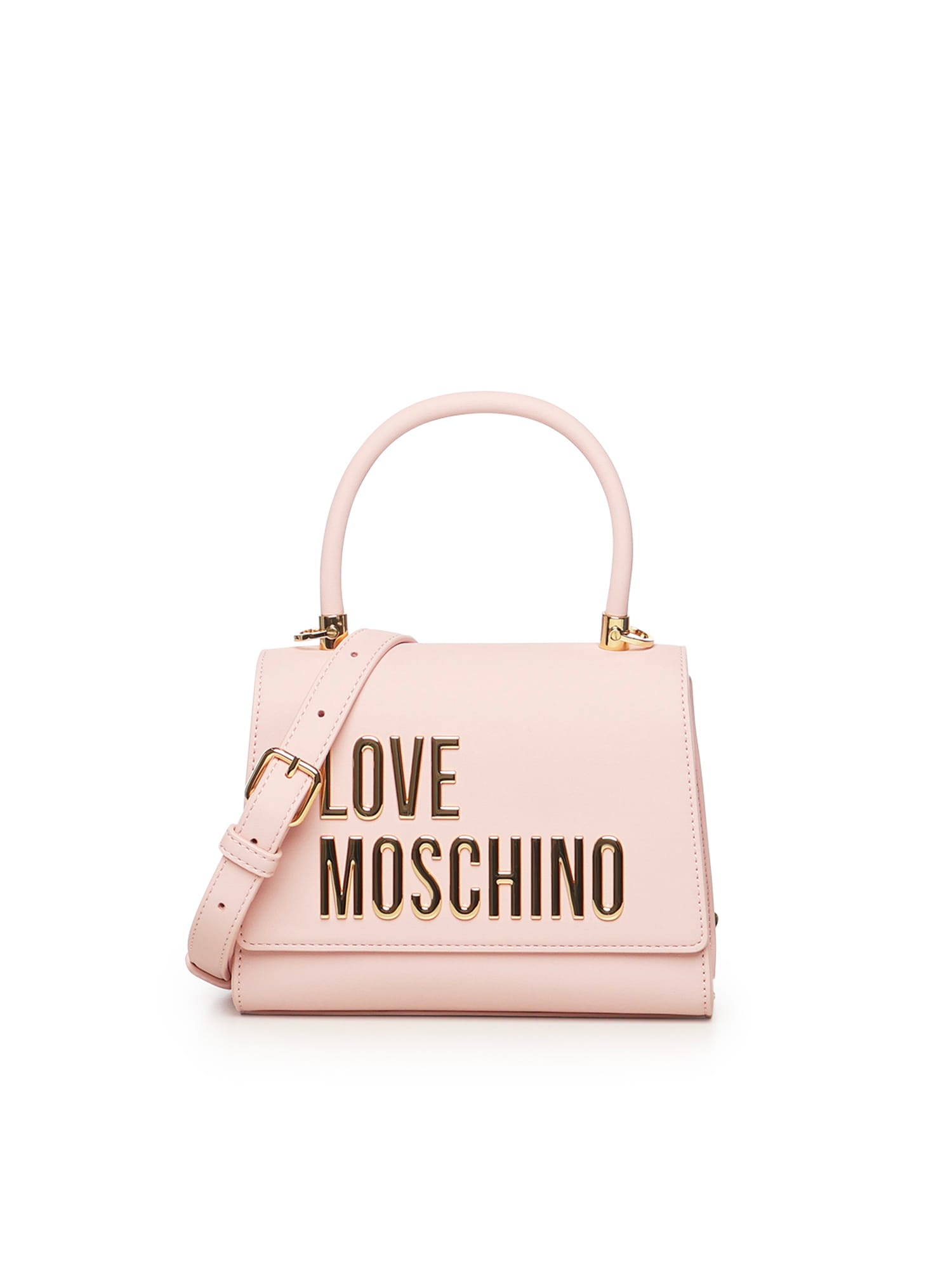 Love Moschino Ecoleather Handbag In Pink
