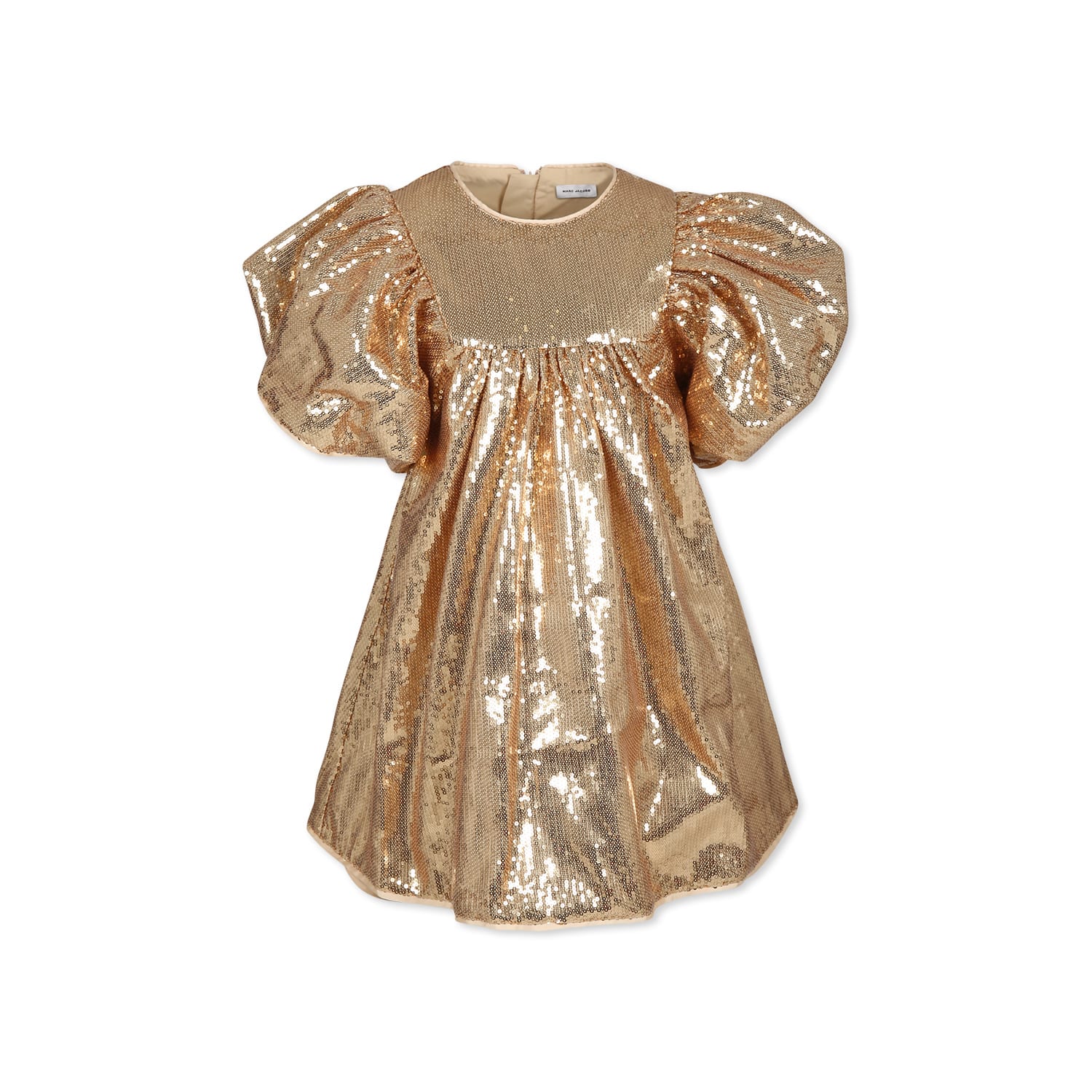 Marc Jacobs Sequinned Dress In Gold