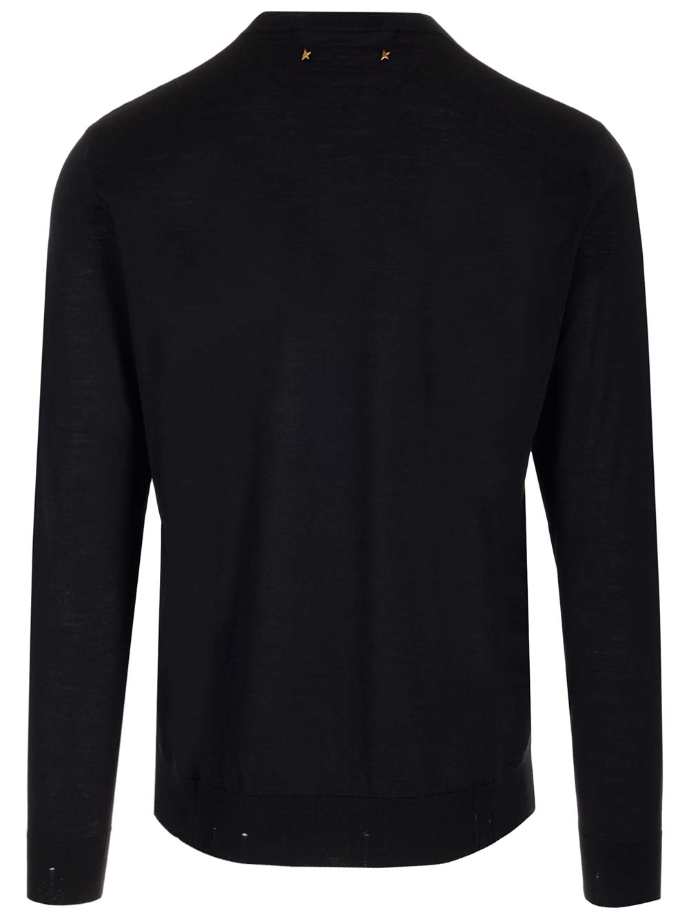 Shop Golden Goose Crewneck Sweater In Black