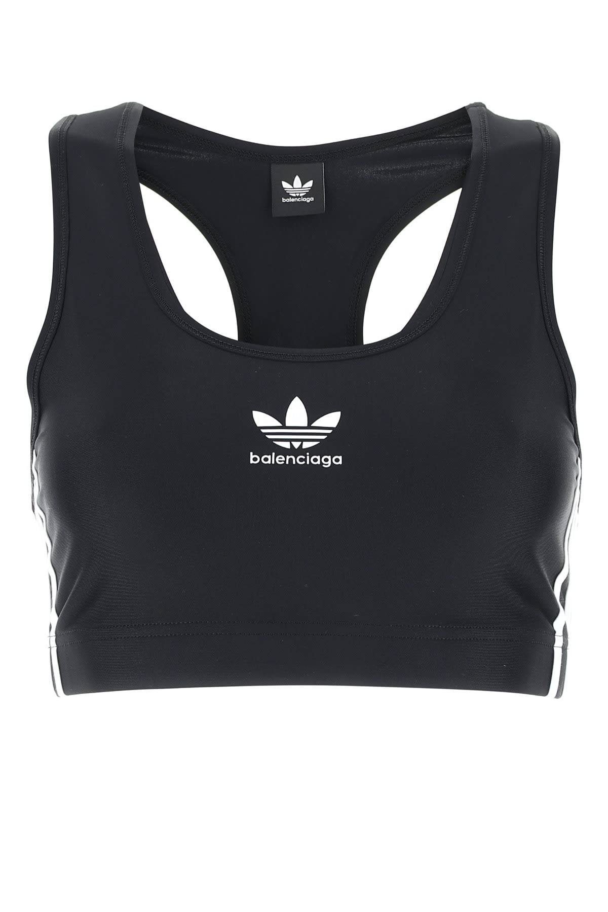 Shop Balenciaga Maglia Adidas In Black&white