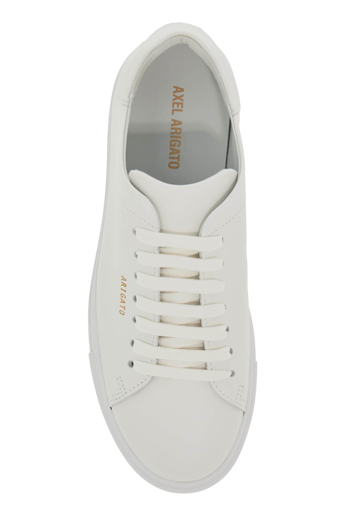 Axel Arigato Clean 90 Sneakers In White Leather In White