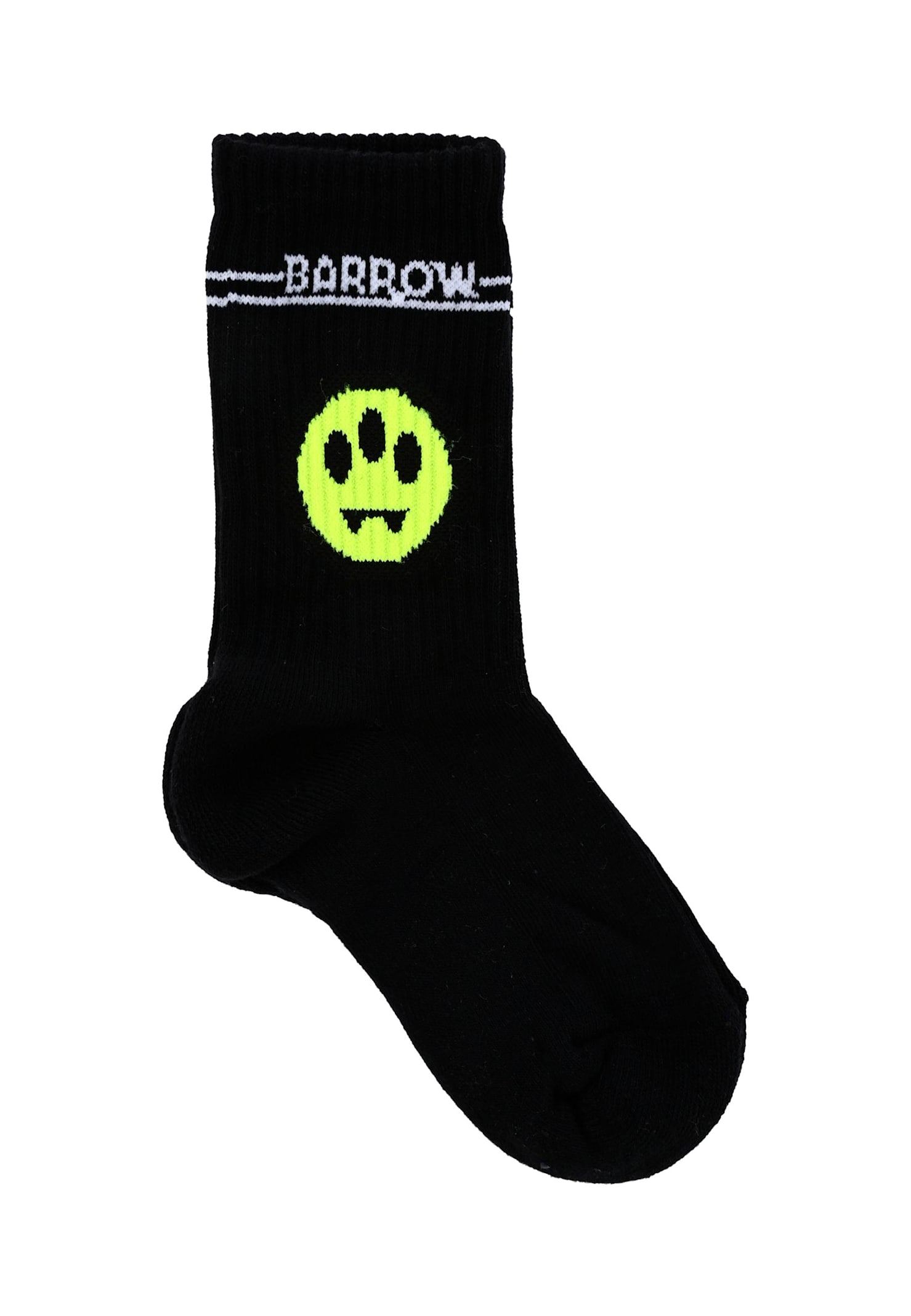 Barrow Multicolor Terry Socks Set For Kids With Smiley In Multi