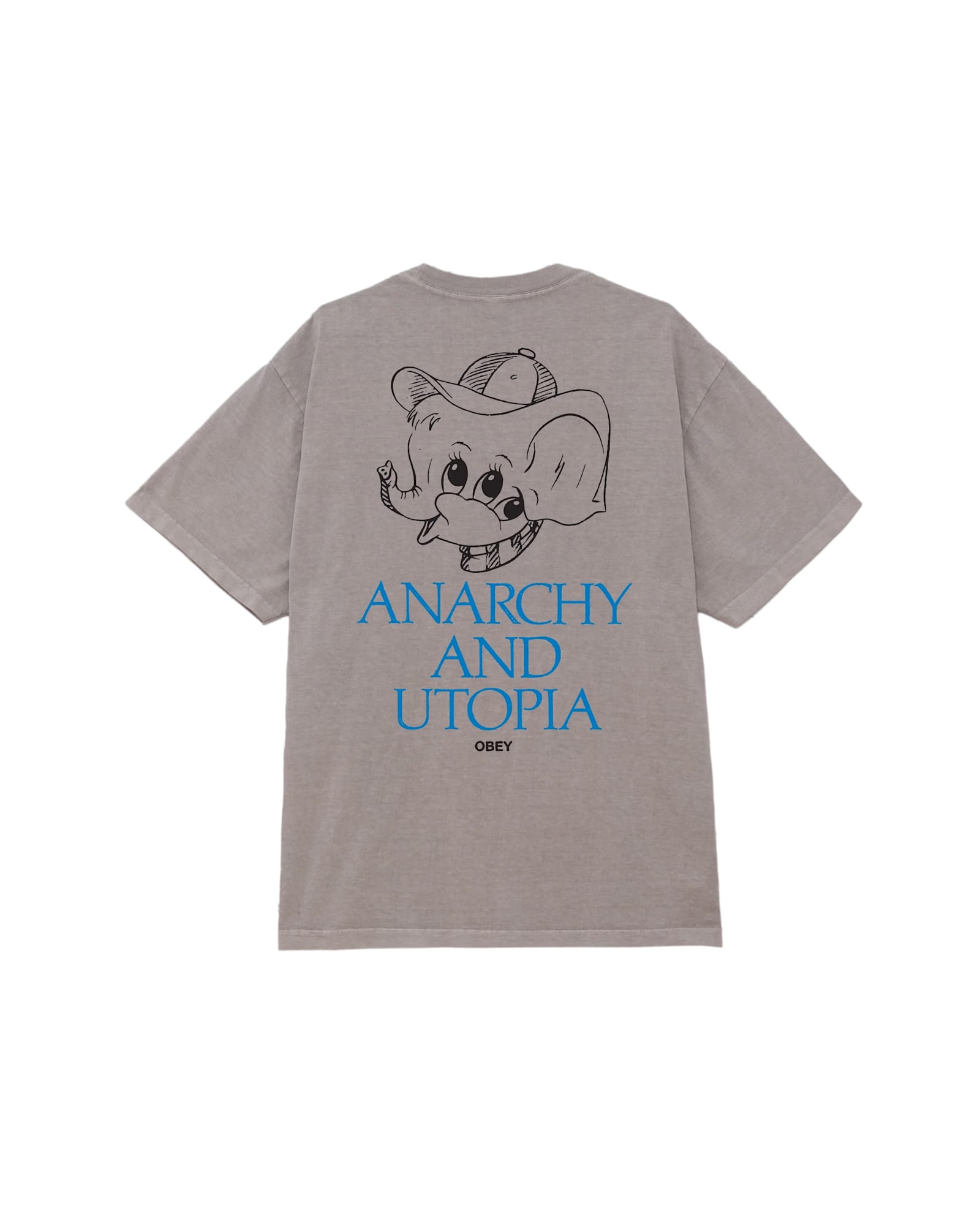 Obey Utopia T-shirt In Neutral