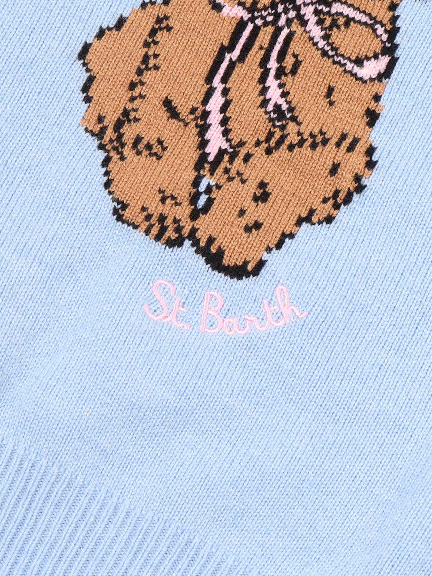 Mc2 Saint Barth Princess-poodle Bow 31 In Blue