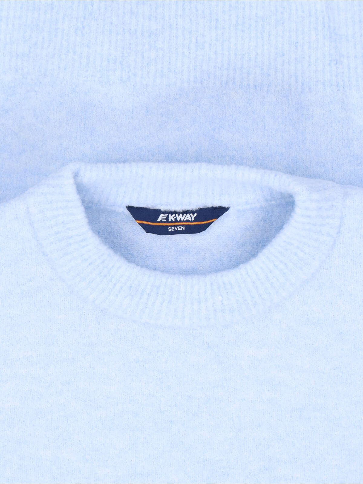 K-way Crewneck Sweater In Sky Blue