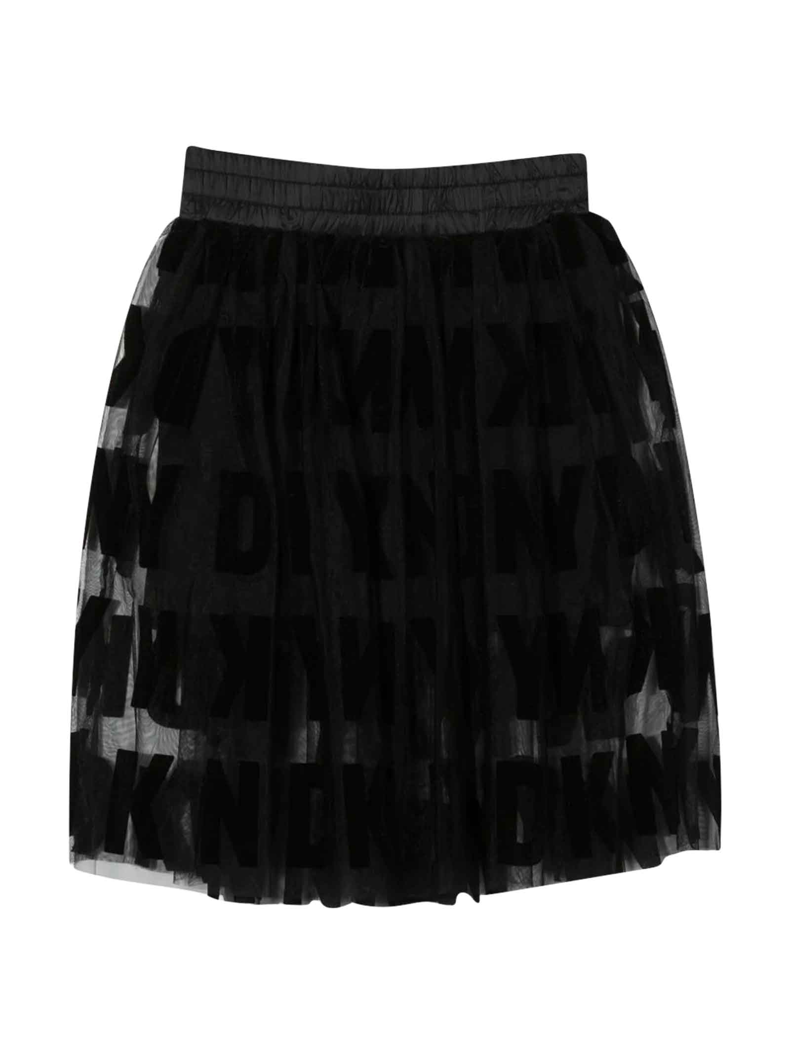DKNY Black Skirt Girl.