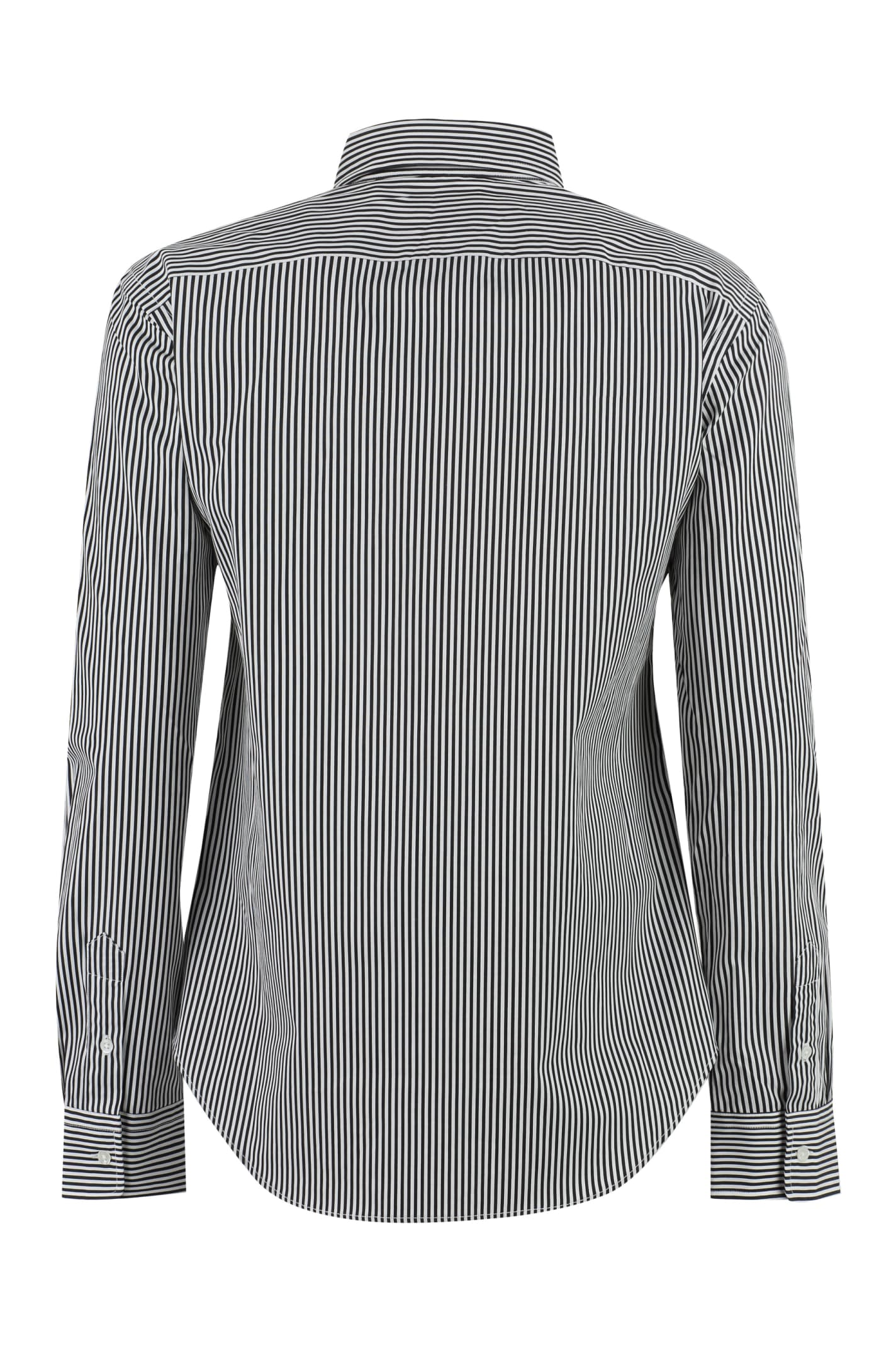 Polo Ralph Lauren Striped Cotton Shirt In Multicolor