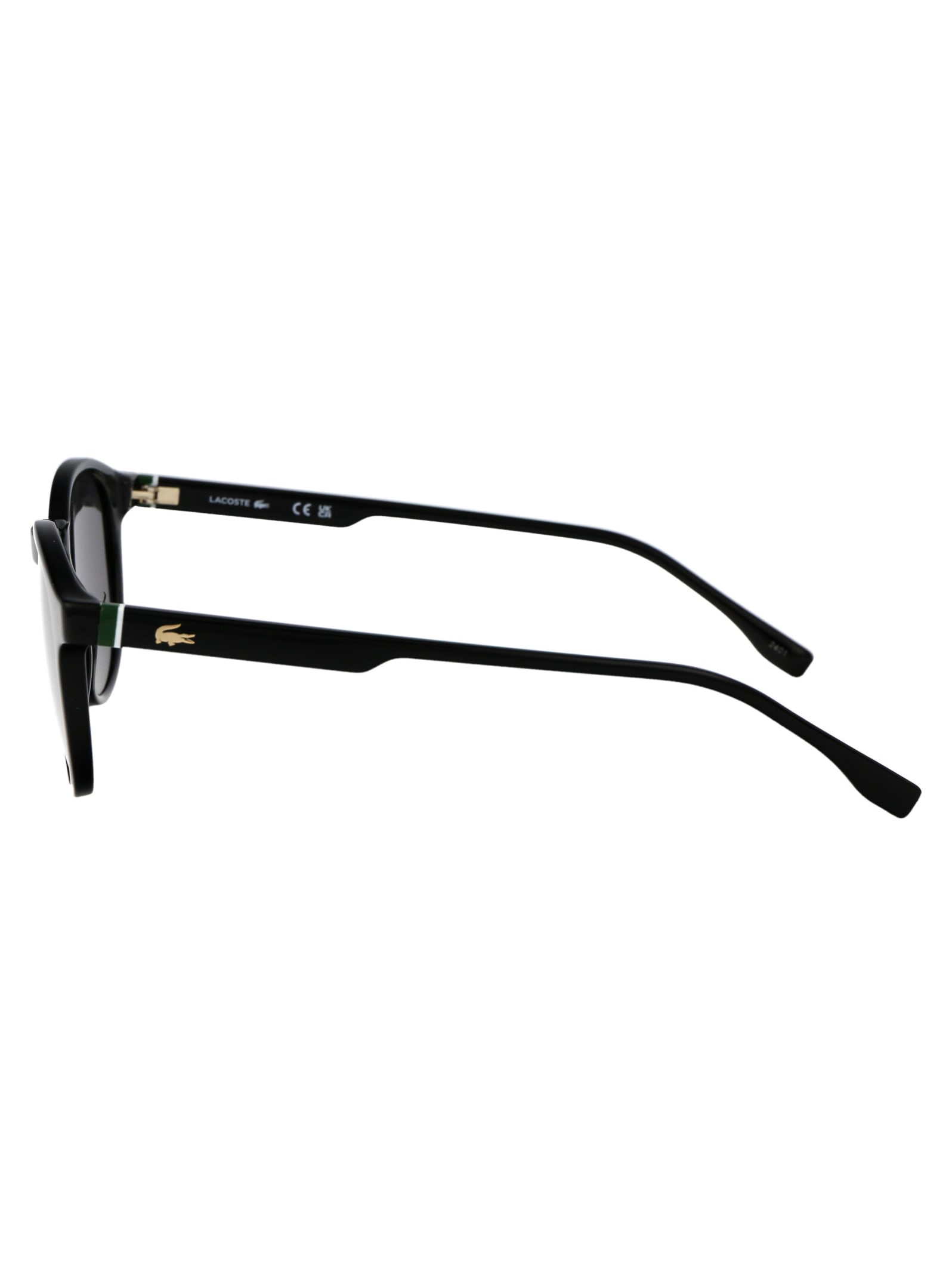 Shop Lacoste L6030s Sunglasses In 001 Black