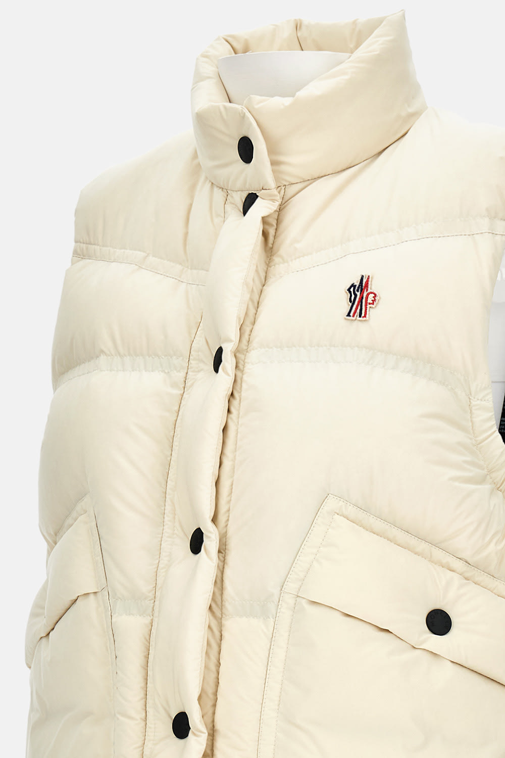 Moncler Baise Padded Vest In White