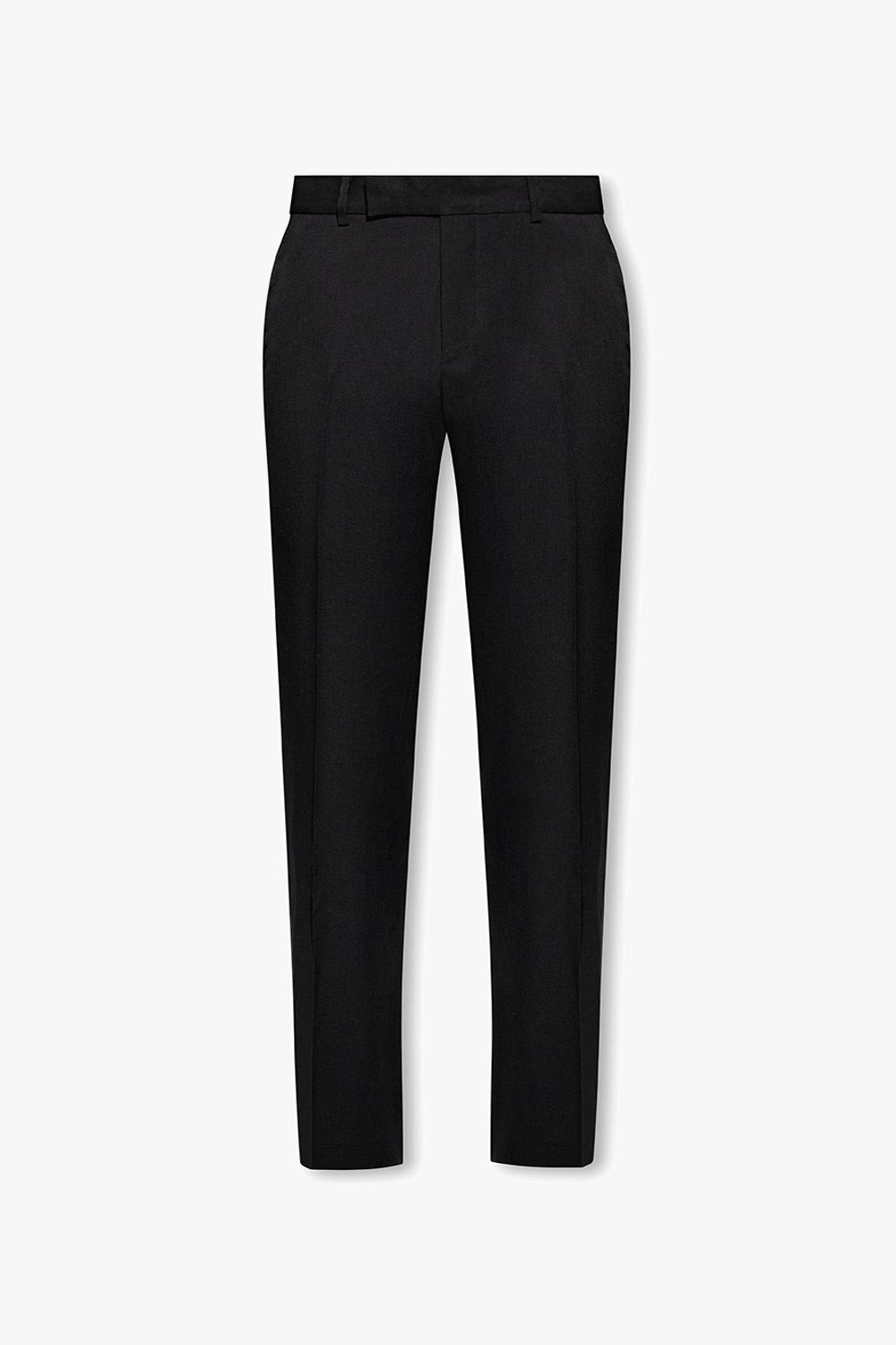 Jacquemus Le Pantalon Feijoa Trousers In Black