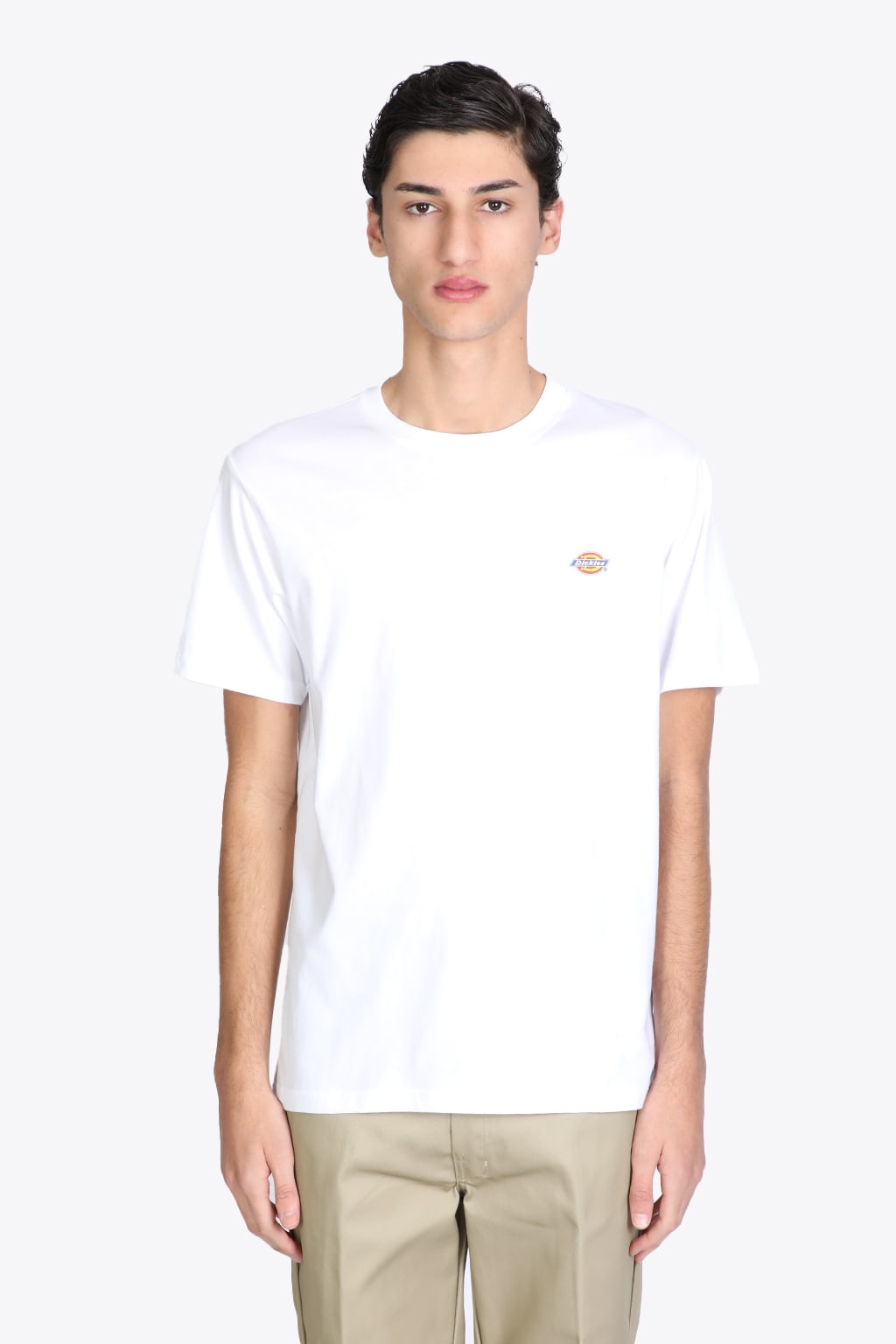 Dickies Ss Mapleton T-shirt White t-shirt with chest logo - SS Mapletton t-shirt