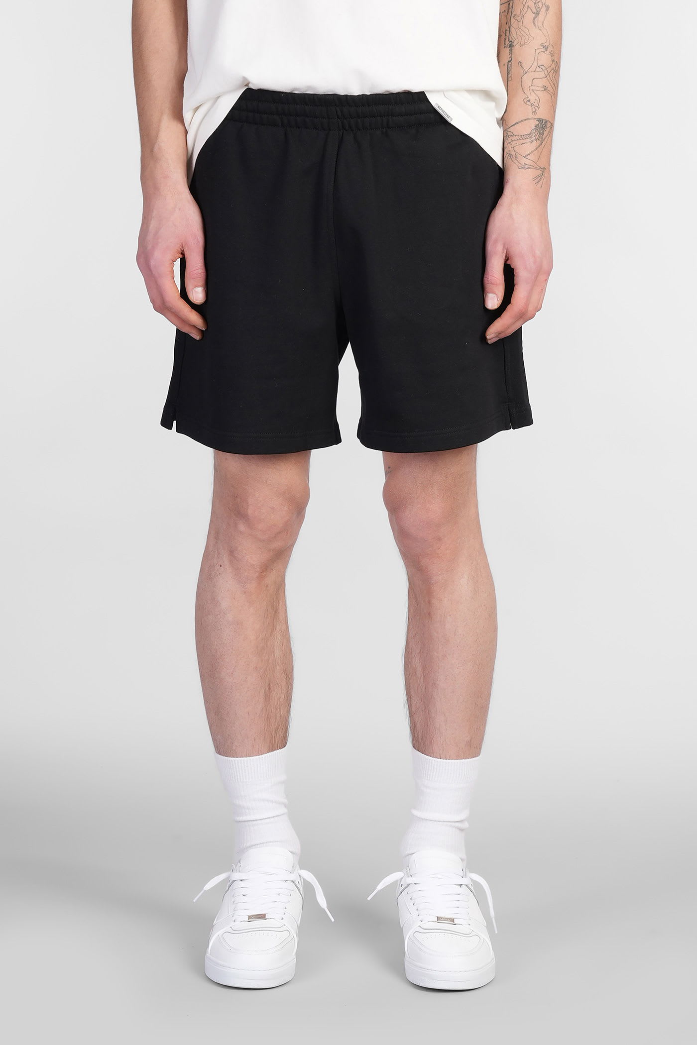 Shorts In Black Cotton