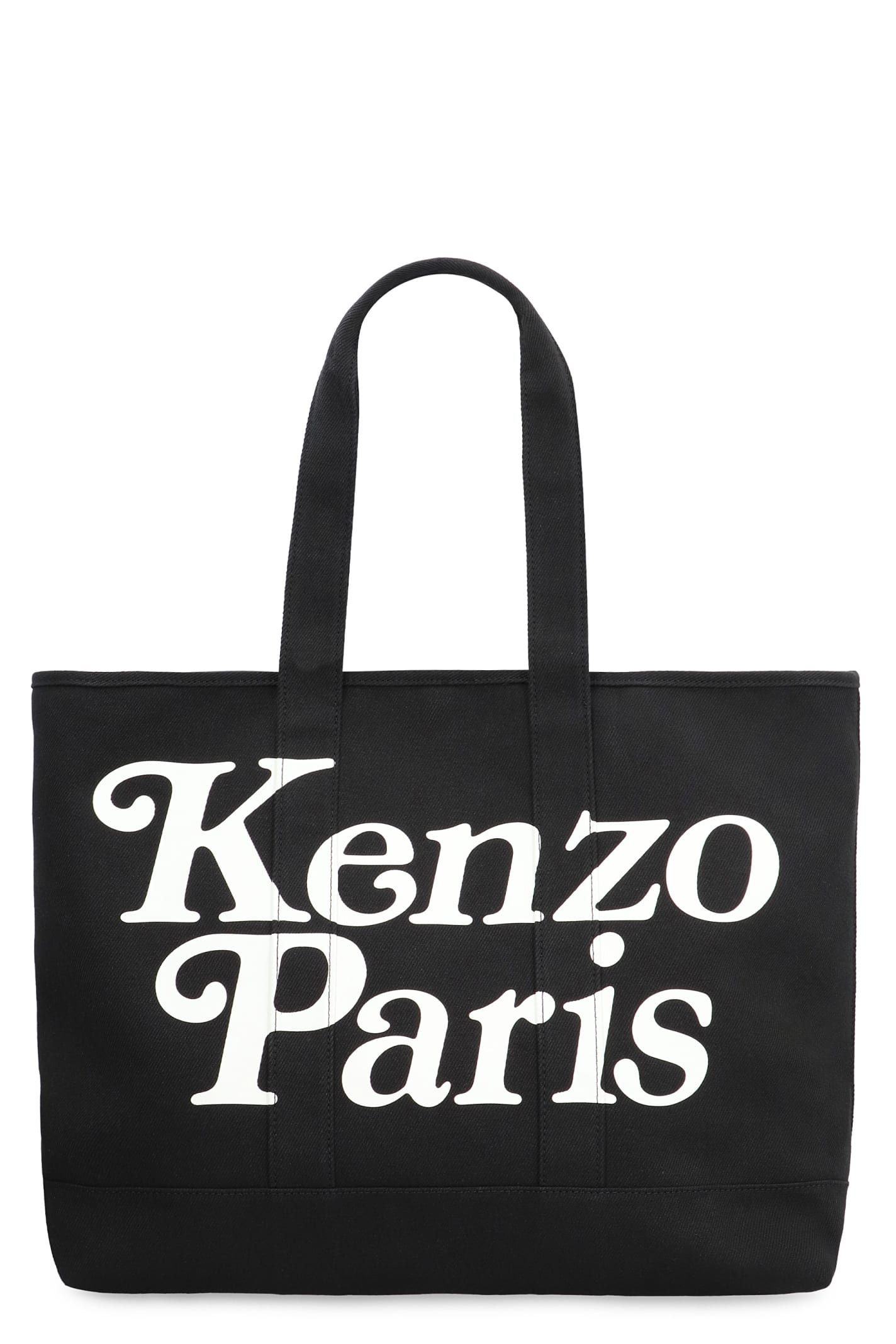 Kenzo Canvas Tote Bag In Black