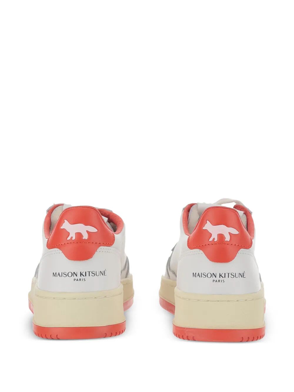 Autry Medalist Low Kitsune Wht Red In White