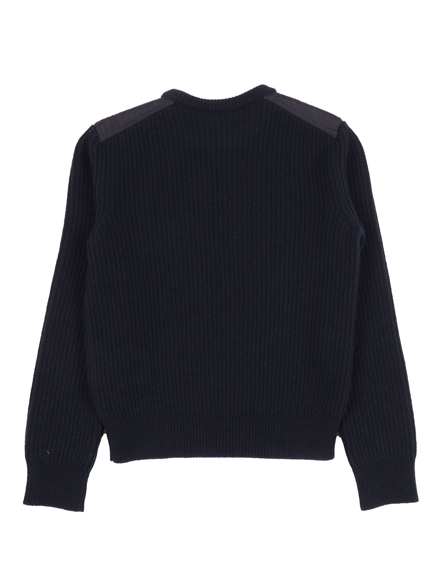 Moncler Crew Neck In Blue