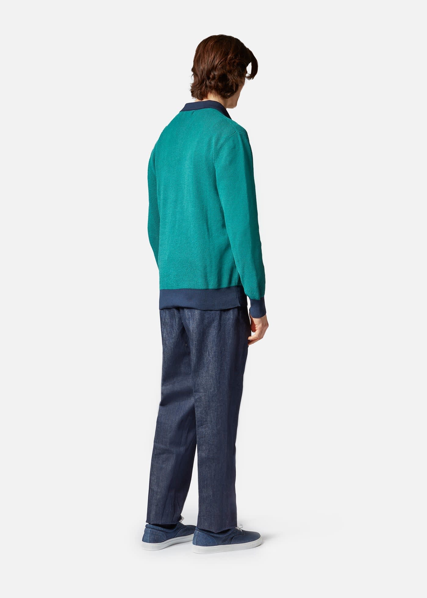 Doppiaa Aaviola Long Sleeves Poloshirt