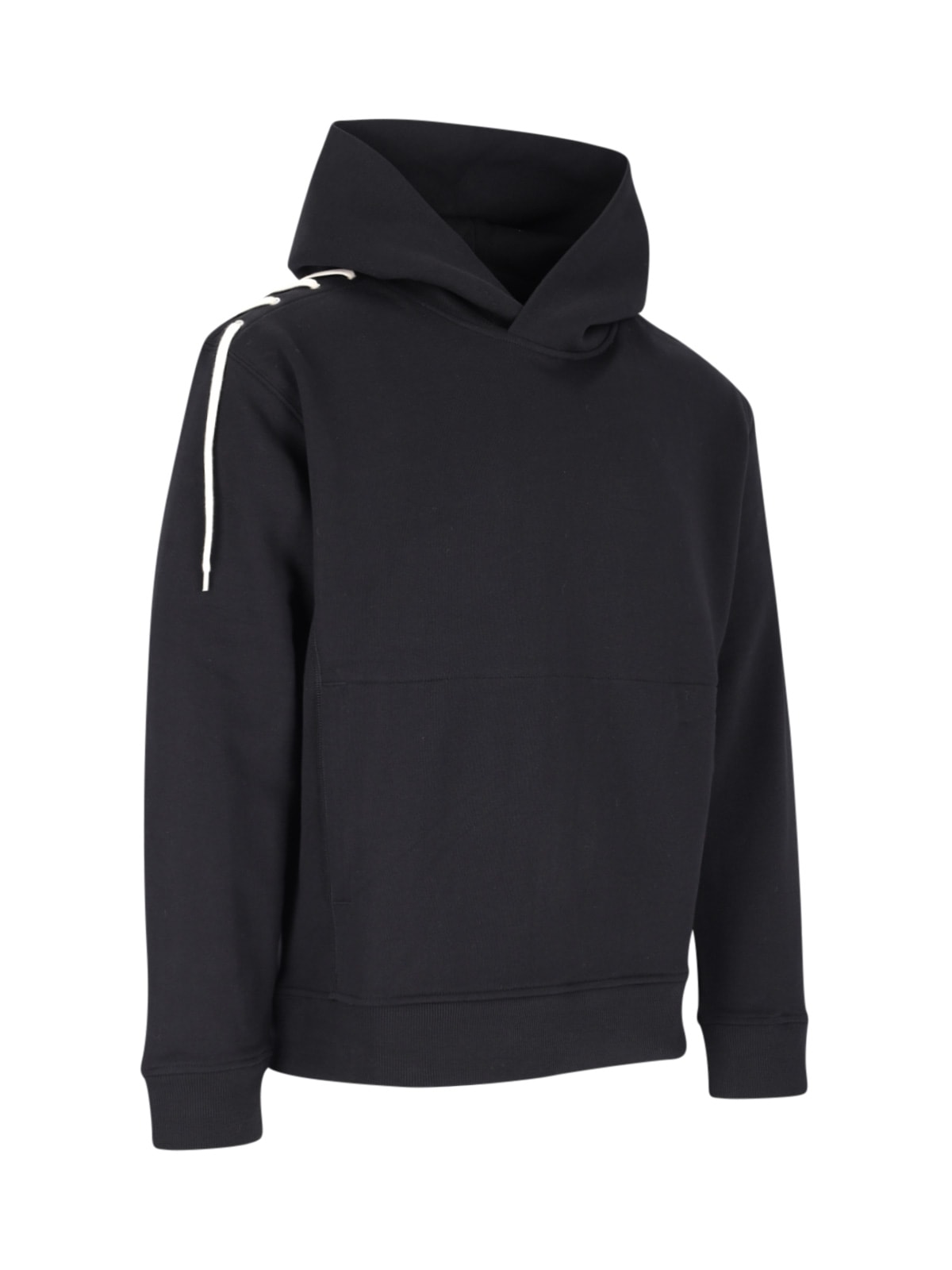 Shop Craig Green Lace-up Hoodie In Black