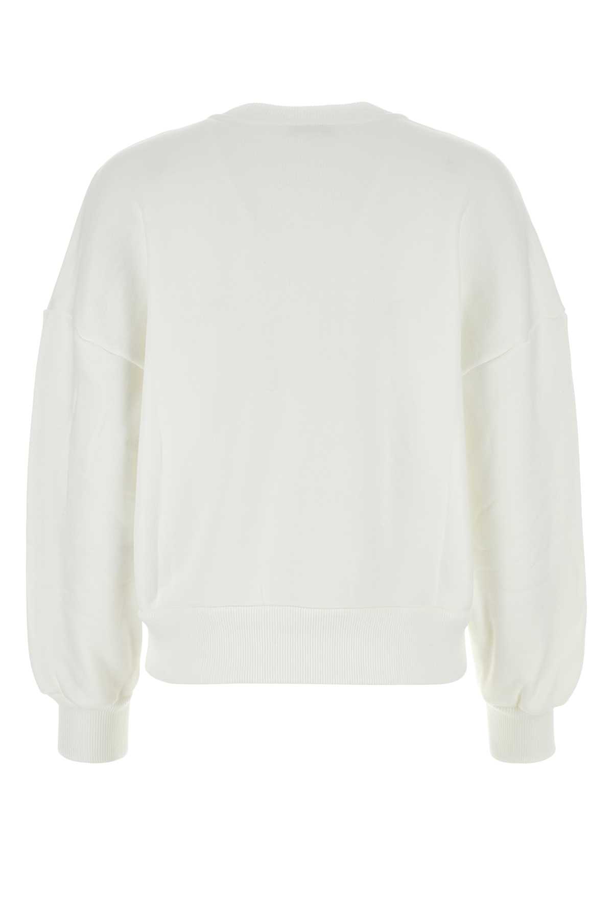 Alexander Mcqueen White Cotton Sweatshirt