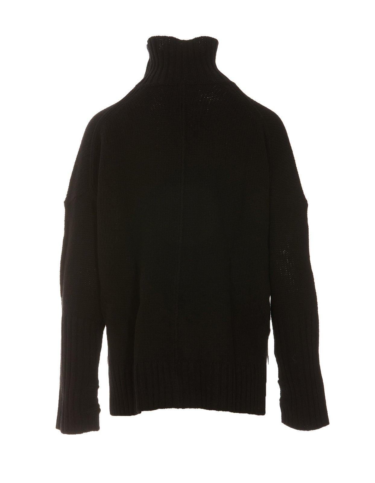 Shop Zadig &amp; Voltaire Alma Rock Knitted Jumper In Black