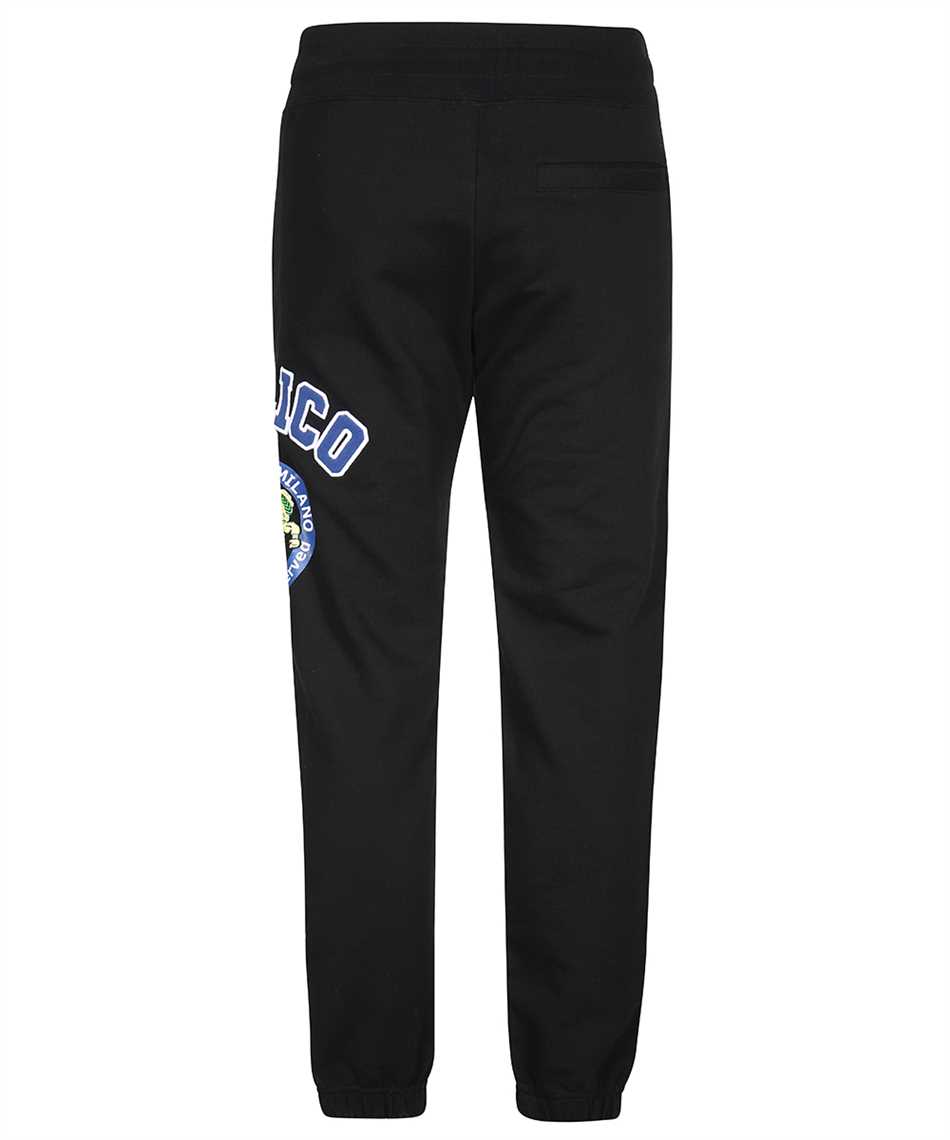 Gcds Graphic Print Straight Leg Sweatpants In Blue