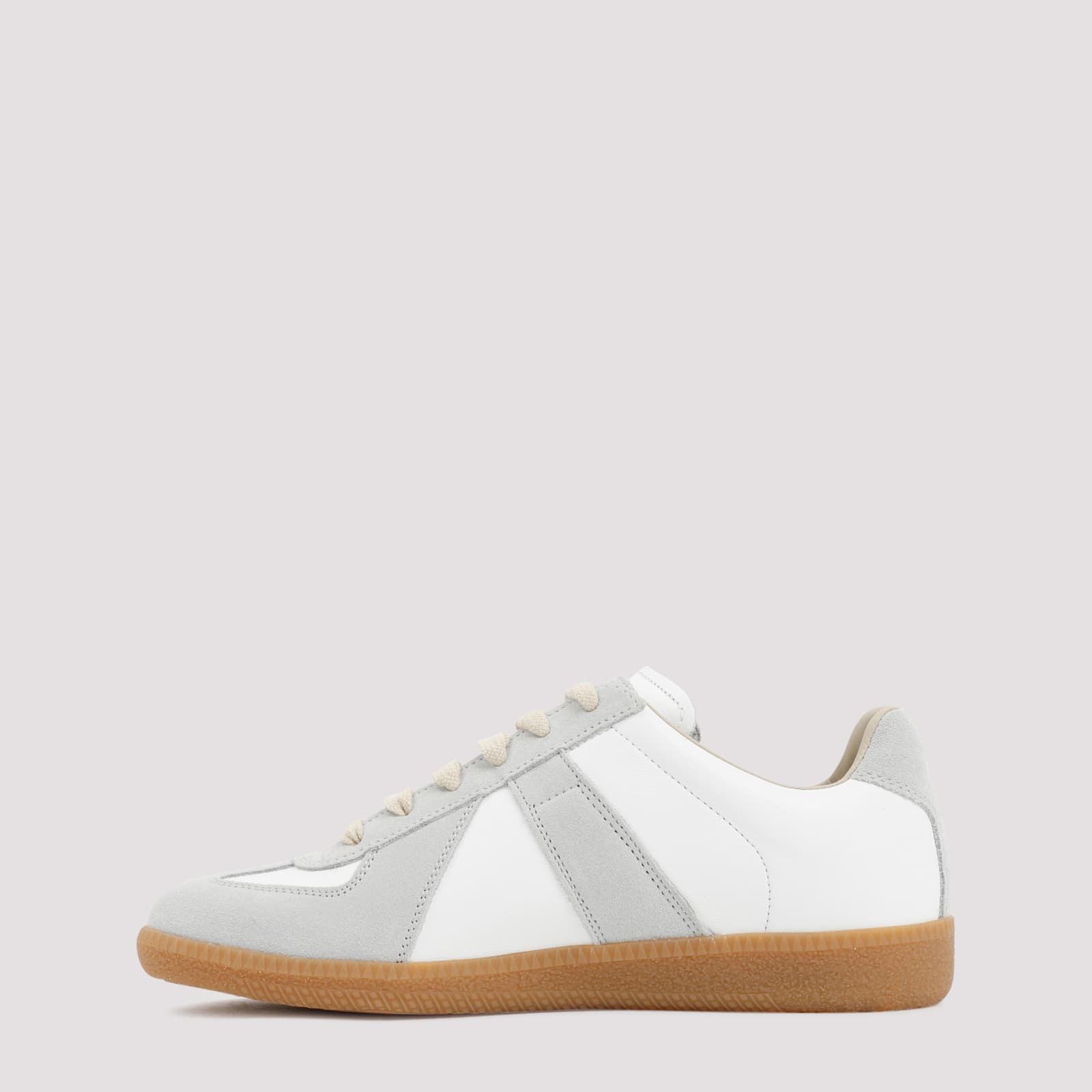 Shop Maison Margiela Replica Sneakers In Dirty White