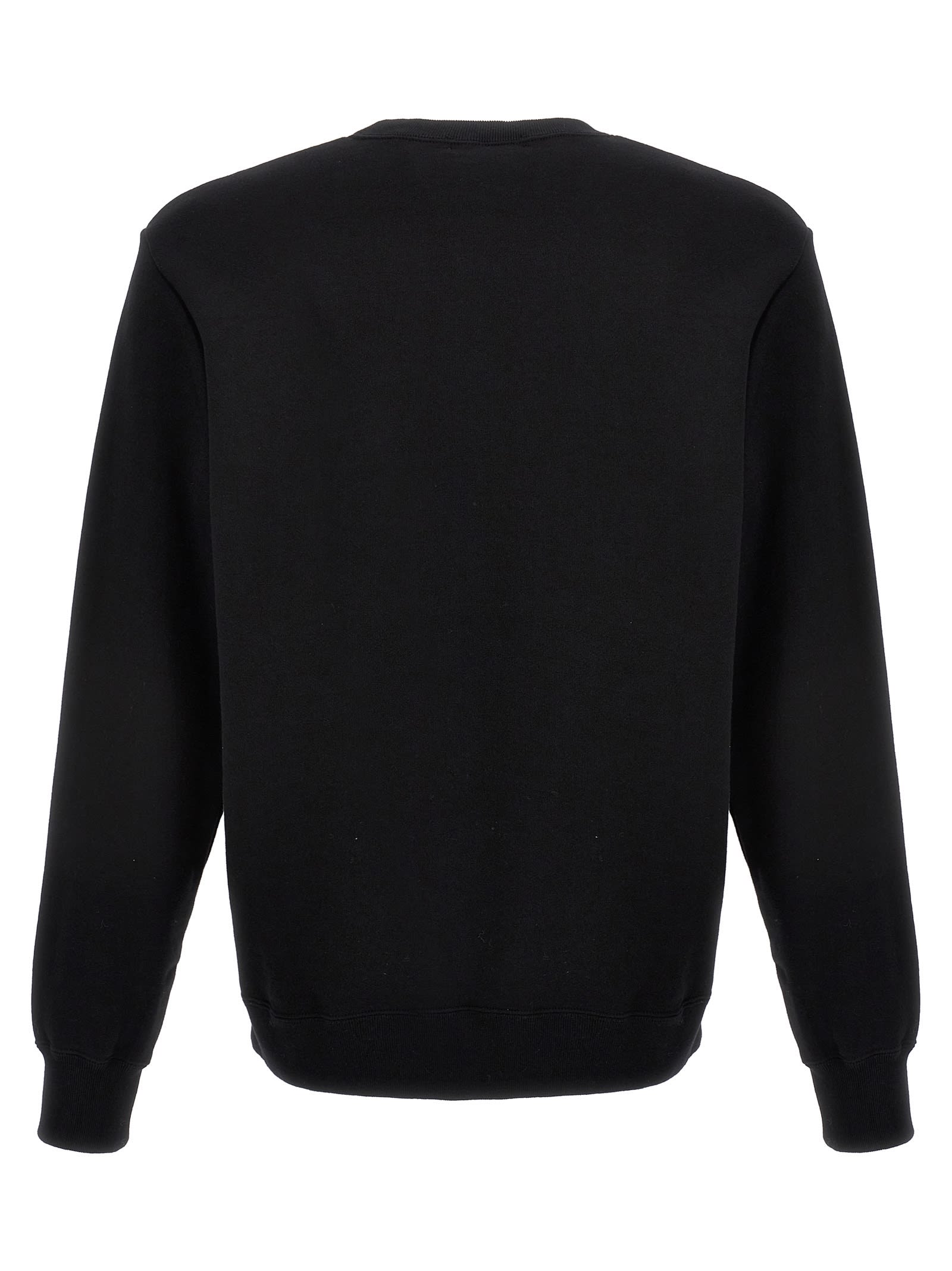 Shop Undercover Logo Print Sweatshirt In Black