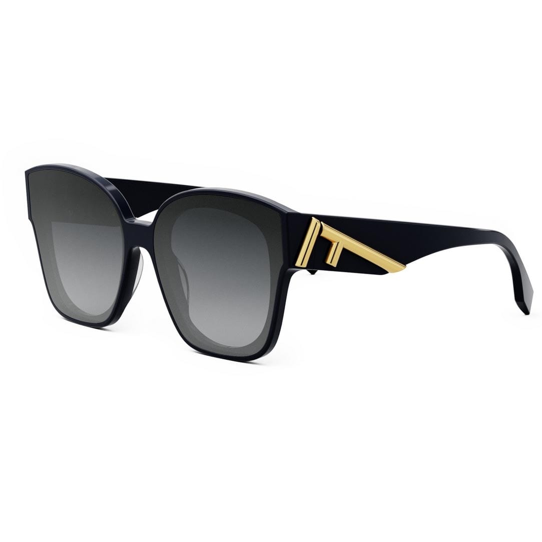 Shop Fendi Sunglasses In Nero/grigio