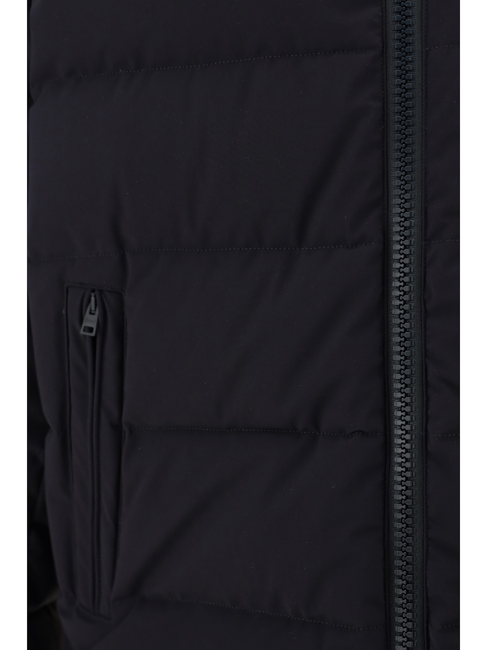 Shop Herno Down Jacket In Nero