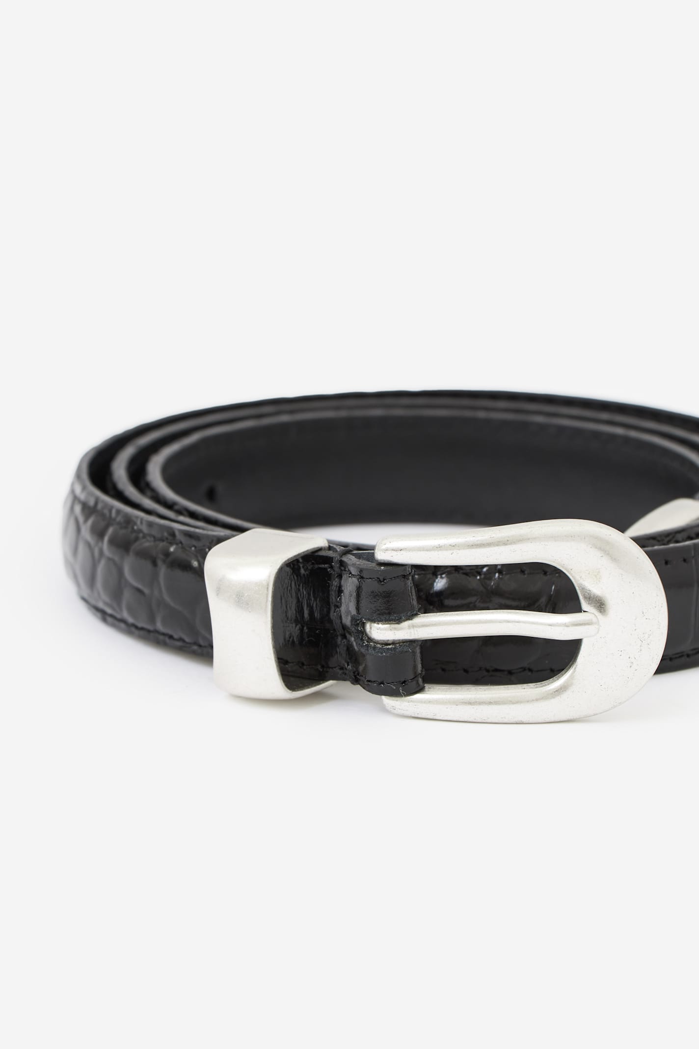 Shop Our Legacy 2 Cm Belt Belts In Black