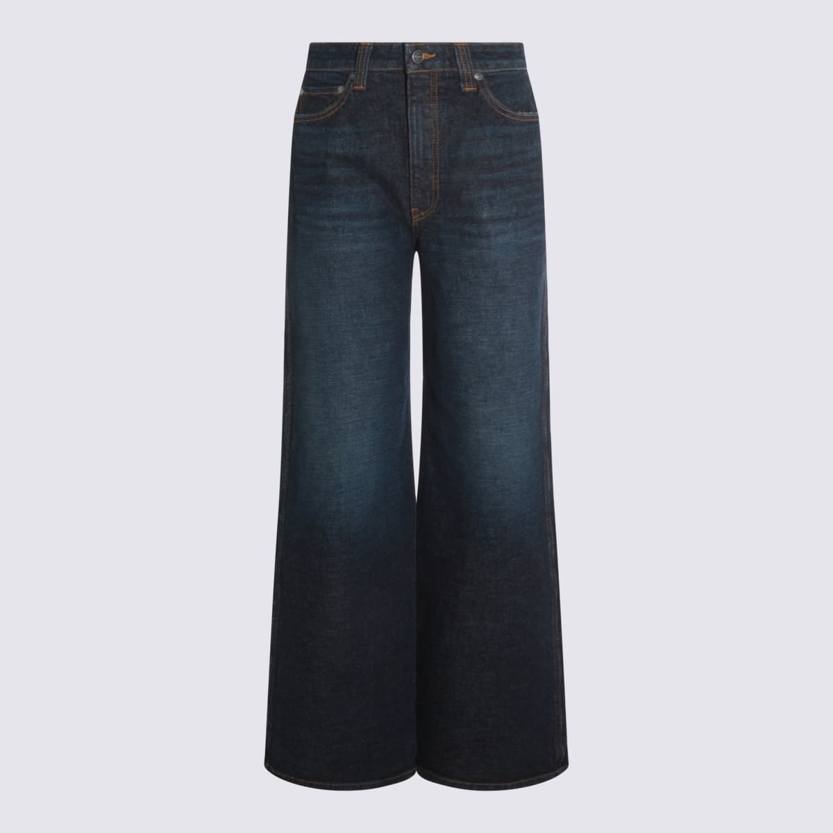 Blue Cotton Jeans