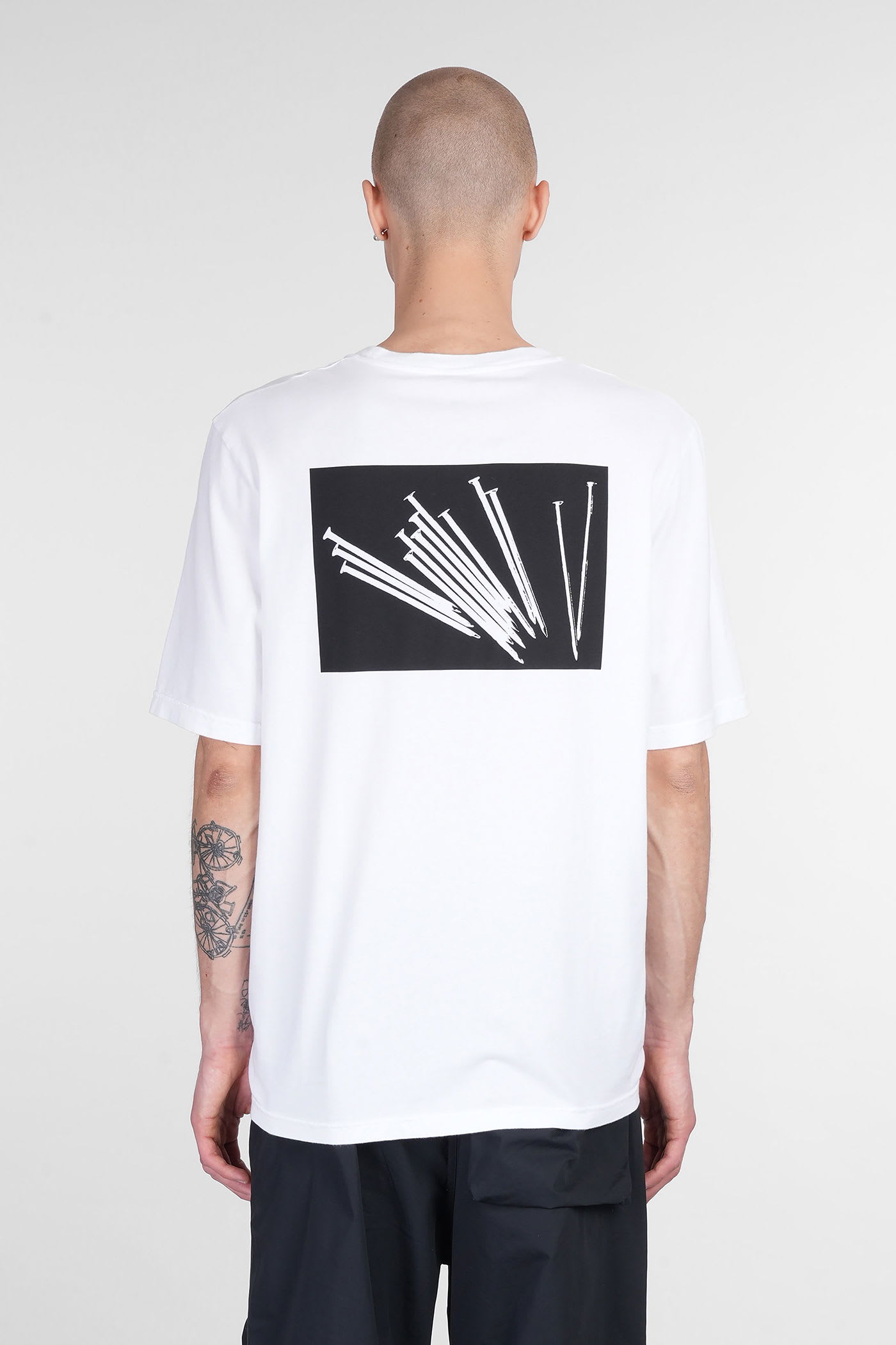 Oamc T-shirt In White Cotton In White
