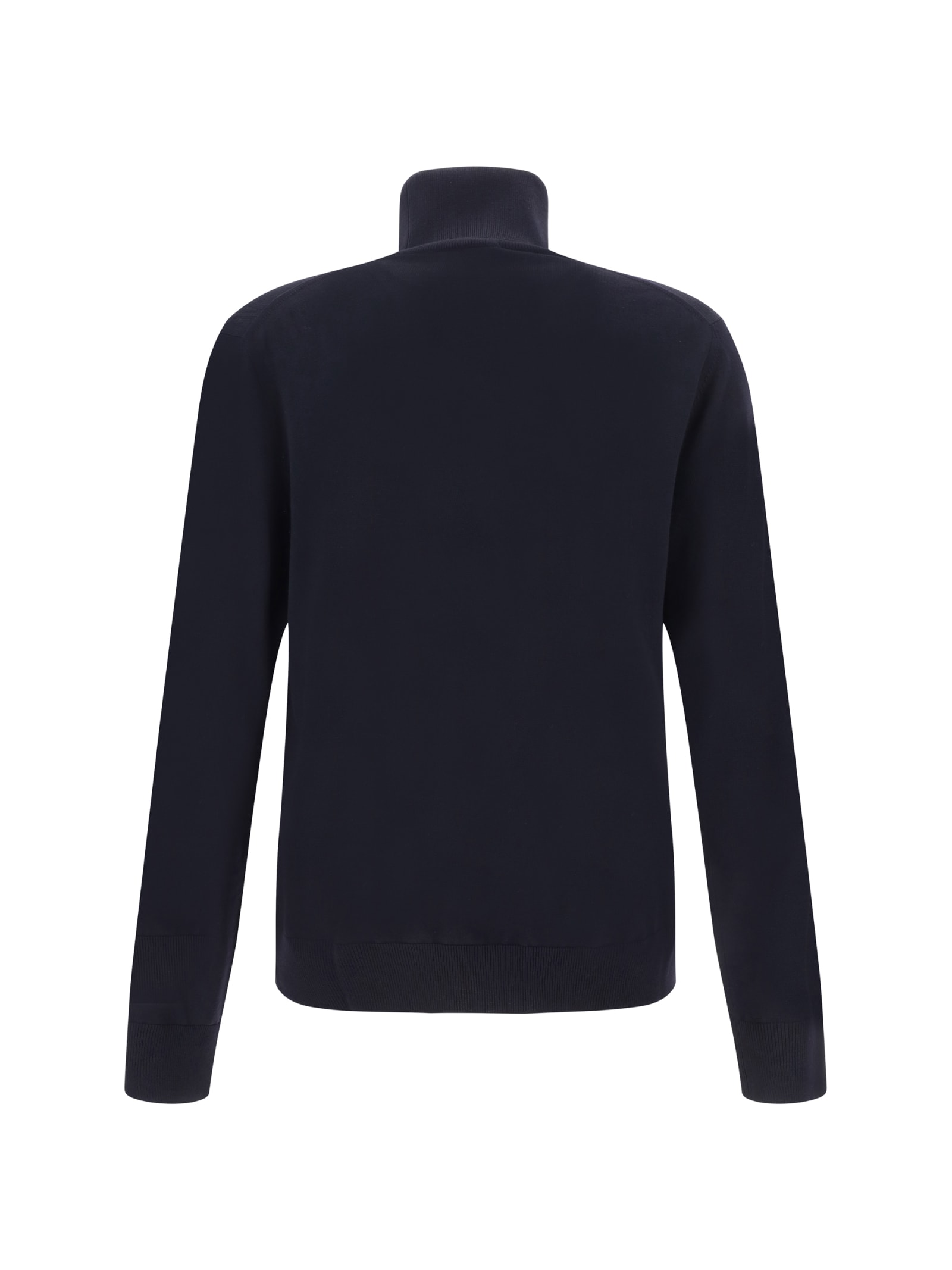 Shop Dolce & Gabbana Turtleneck Sweater In Blue