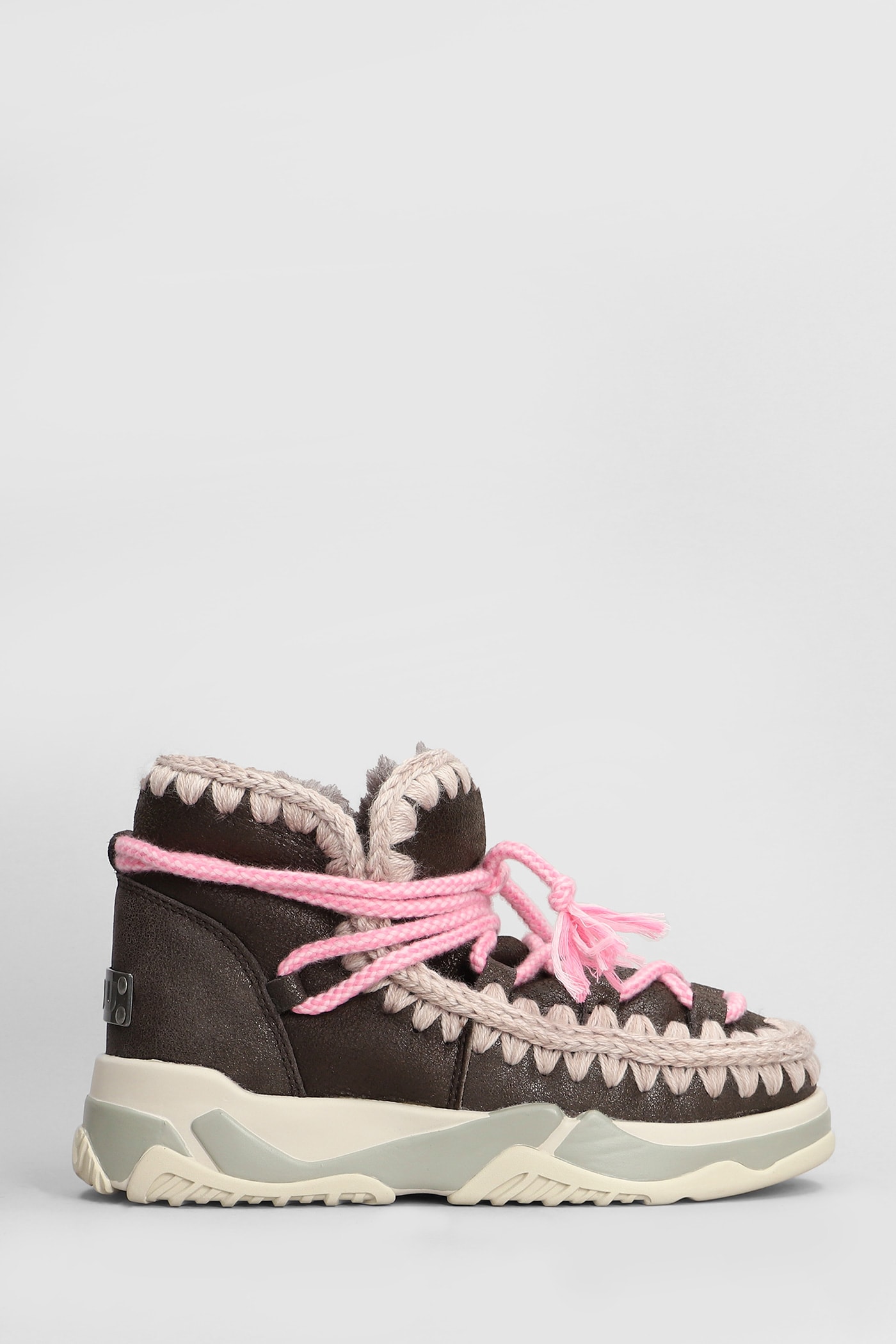 Trainer 02 Scoubidoo Sneakers In Brown Leather