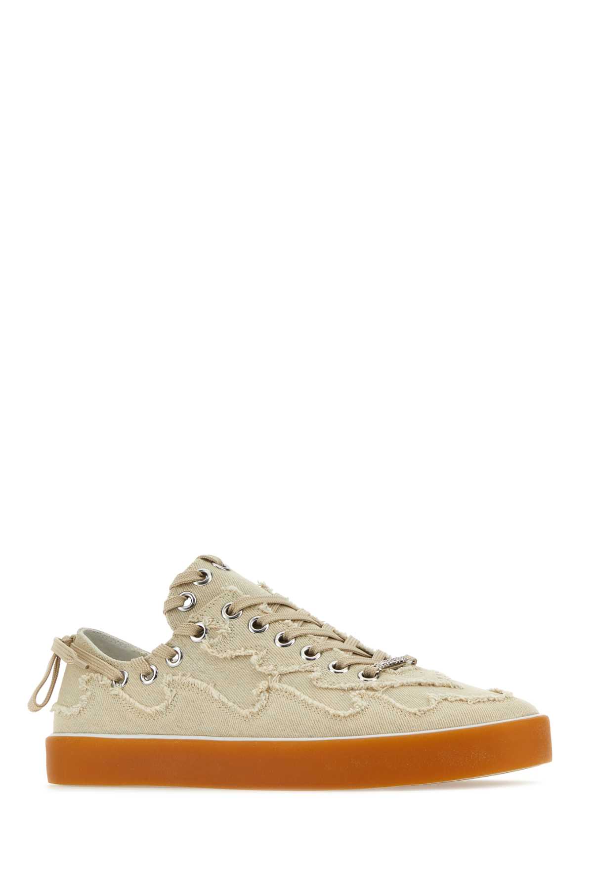 Bluemarble Sand Canvas Sneakers In Wht