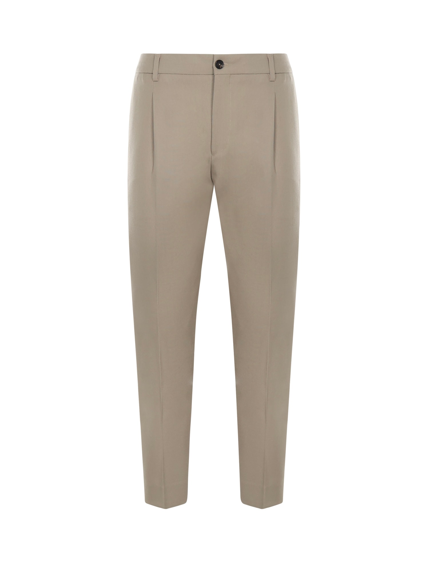 Be Able Pleated-design Trousers In Brown
