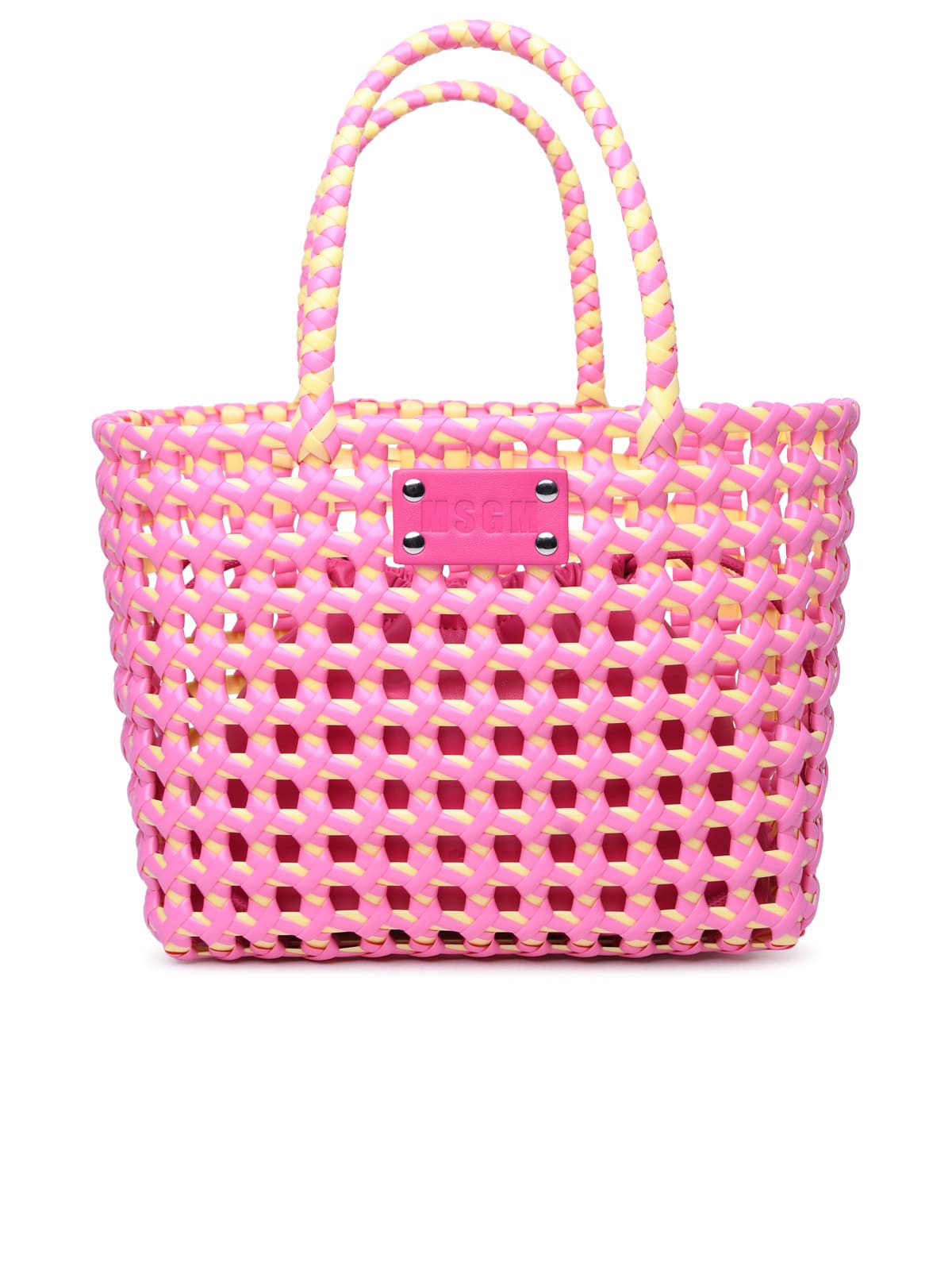 Pink Polyethylene Blend Bag