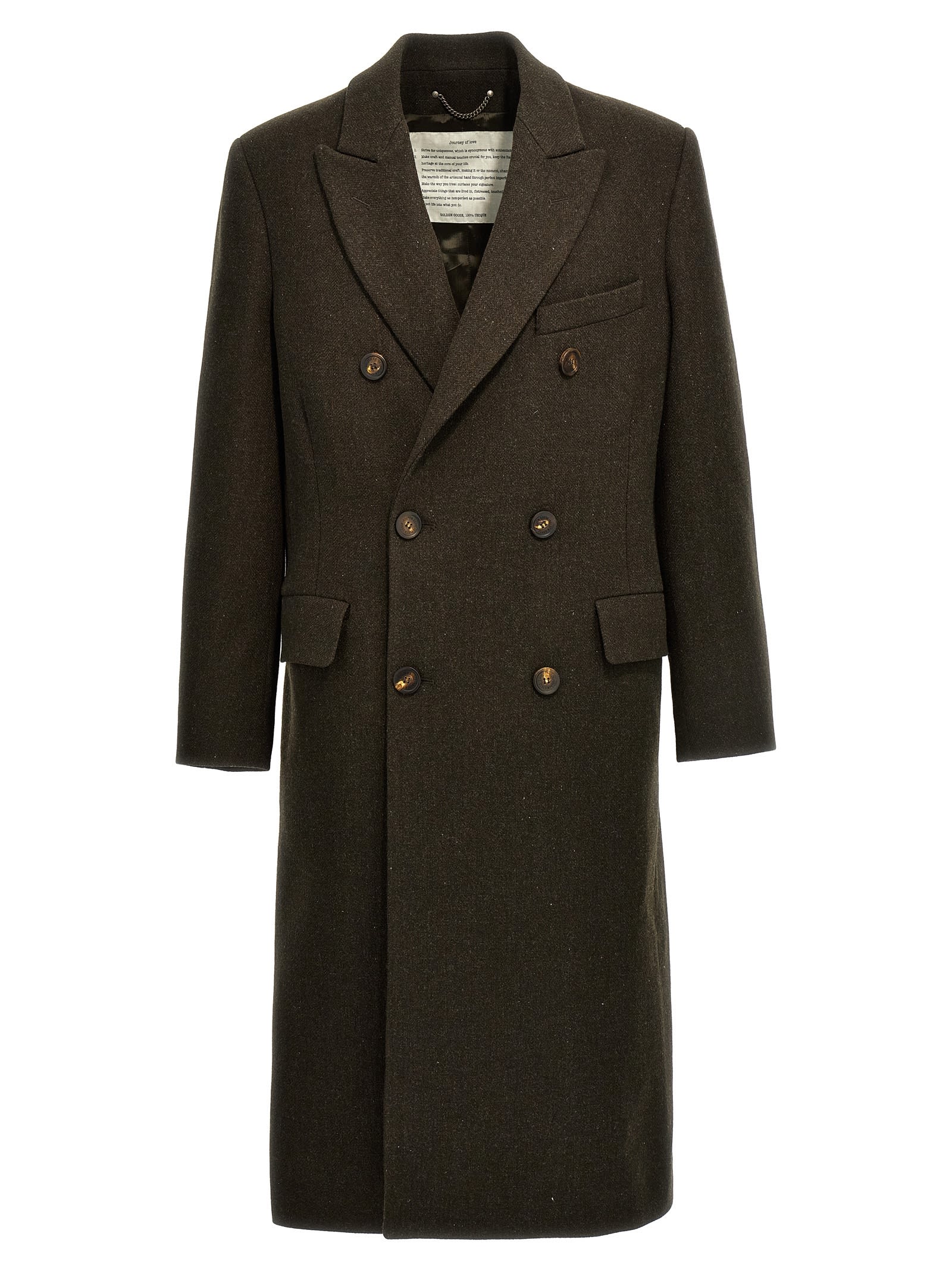 Fred Double-breasted Wool Coat